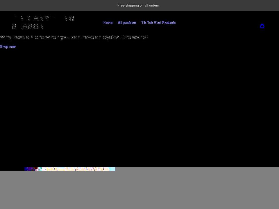 findanythingseason.com shopify website screenshot