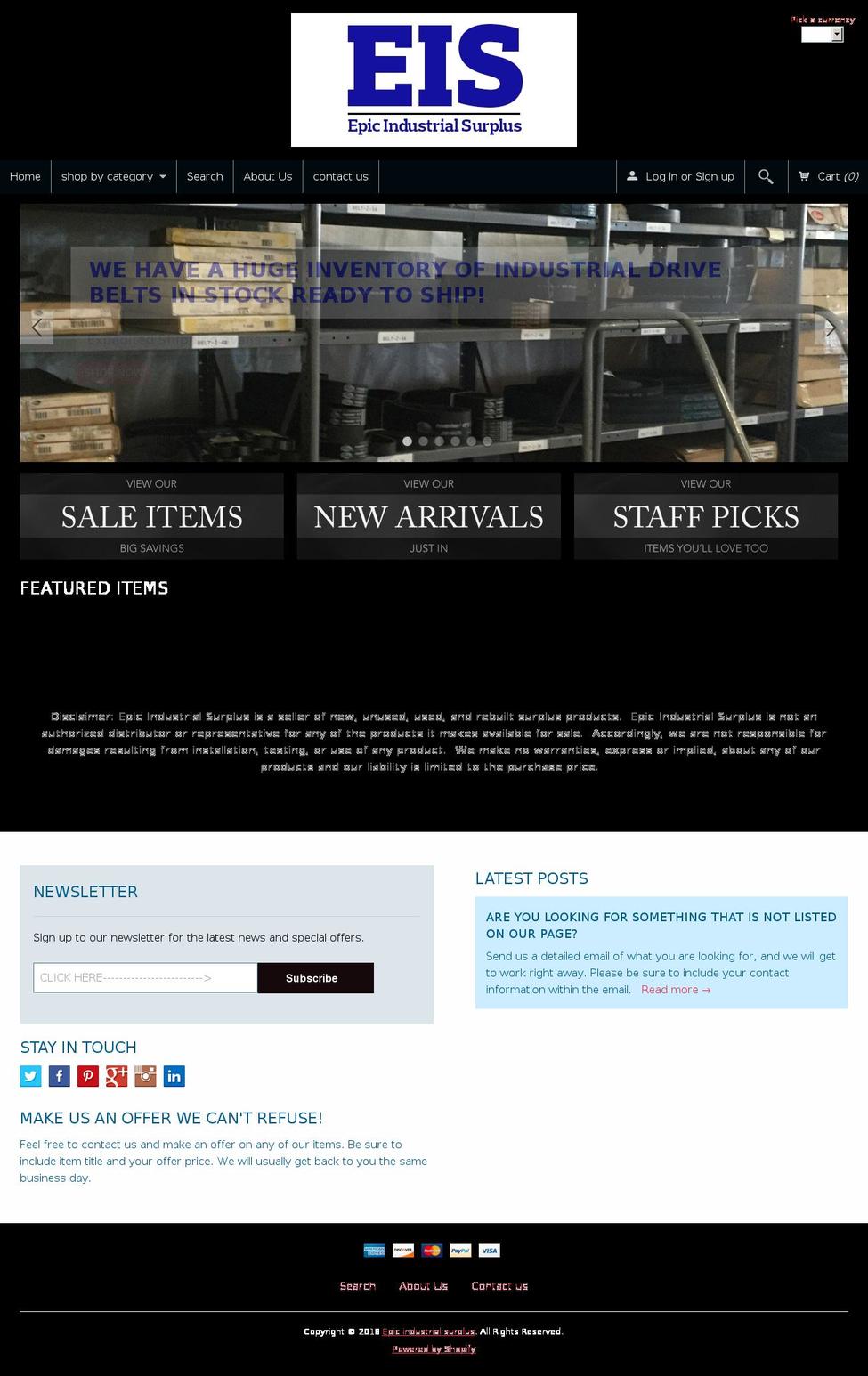 findepicdealsnow.com — Shopify storefront screenshot