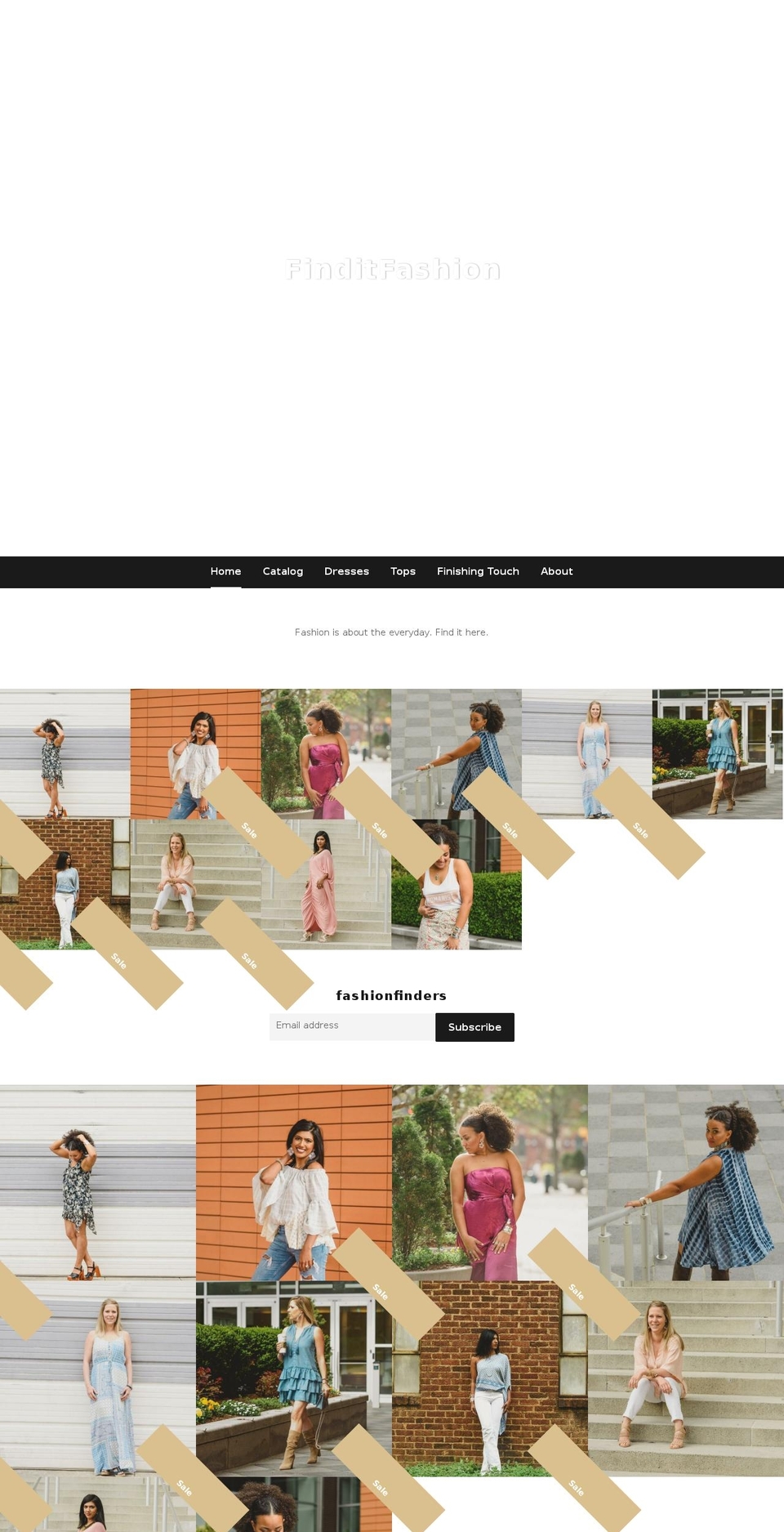 finditfashion.com — Shopify storefront screenshot