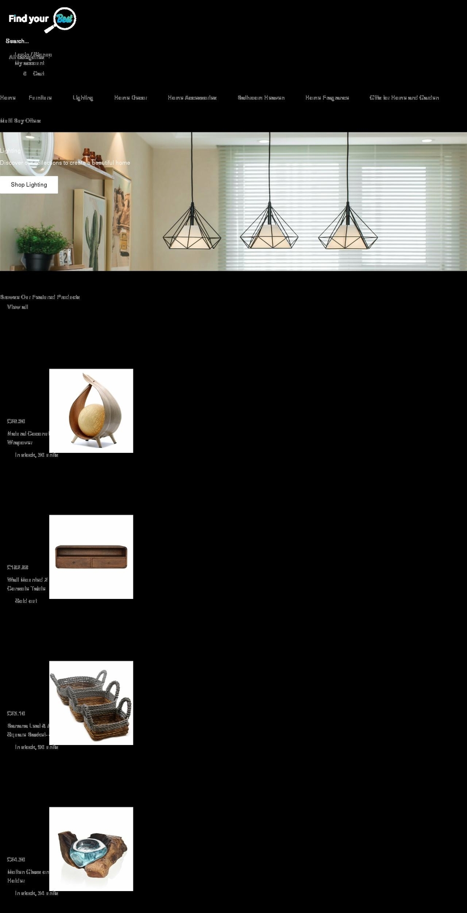 findyourbest.co.uk shopify website screenshot