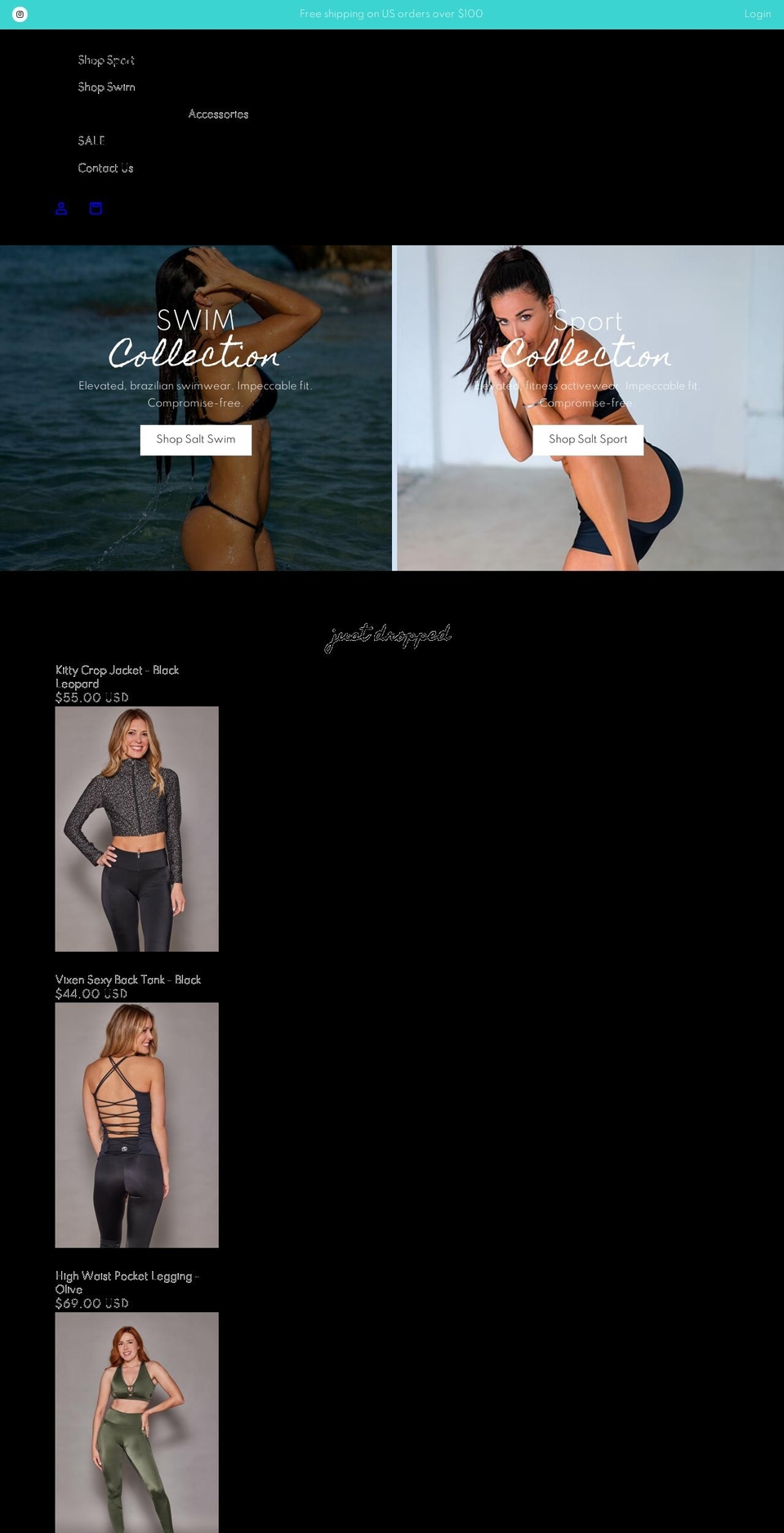 findyoursalt.com shopify website screenshot