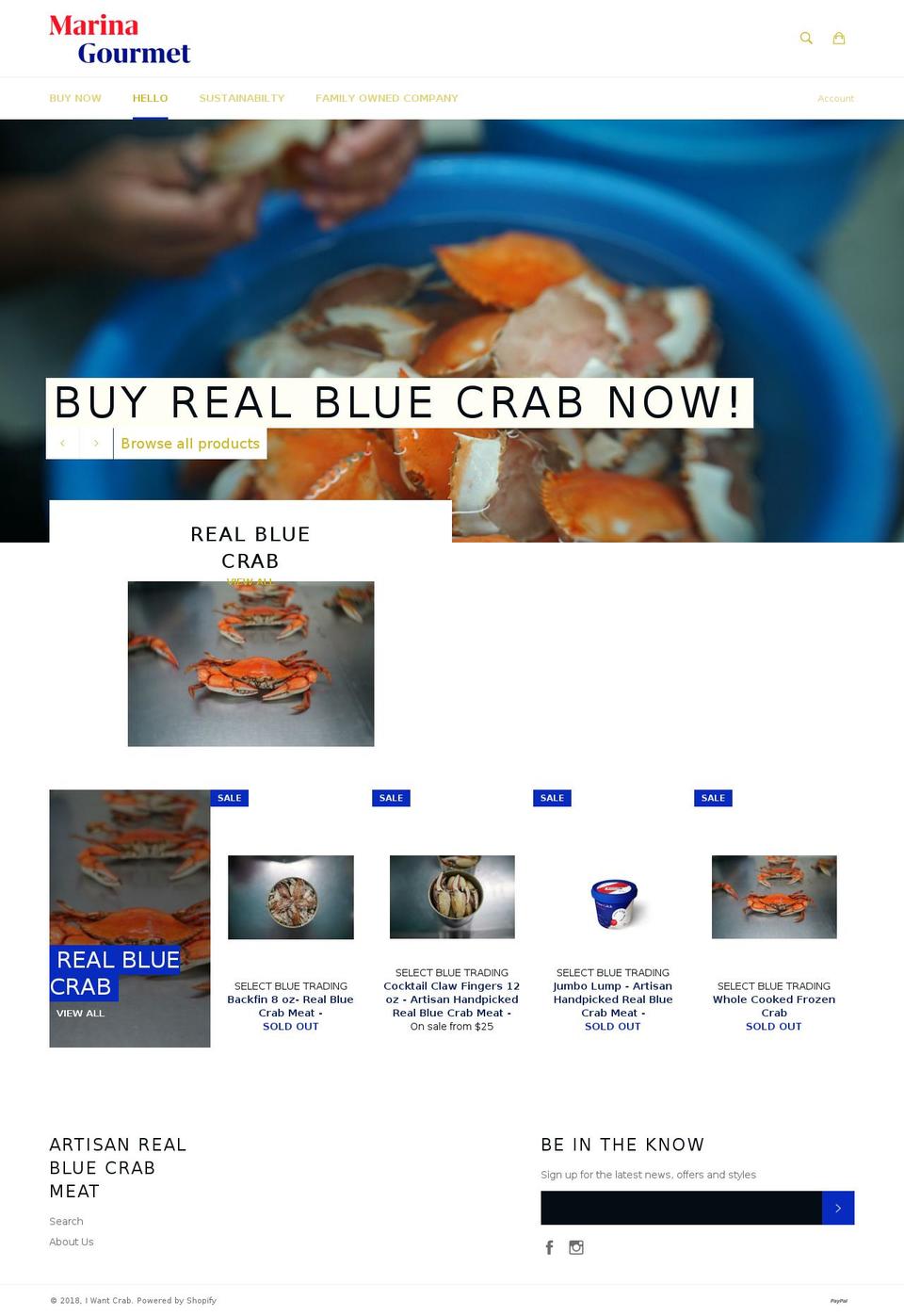 finecatchbistro.com — Shopify storefront screenshot