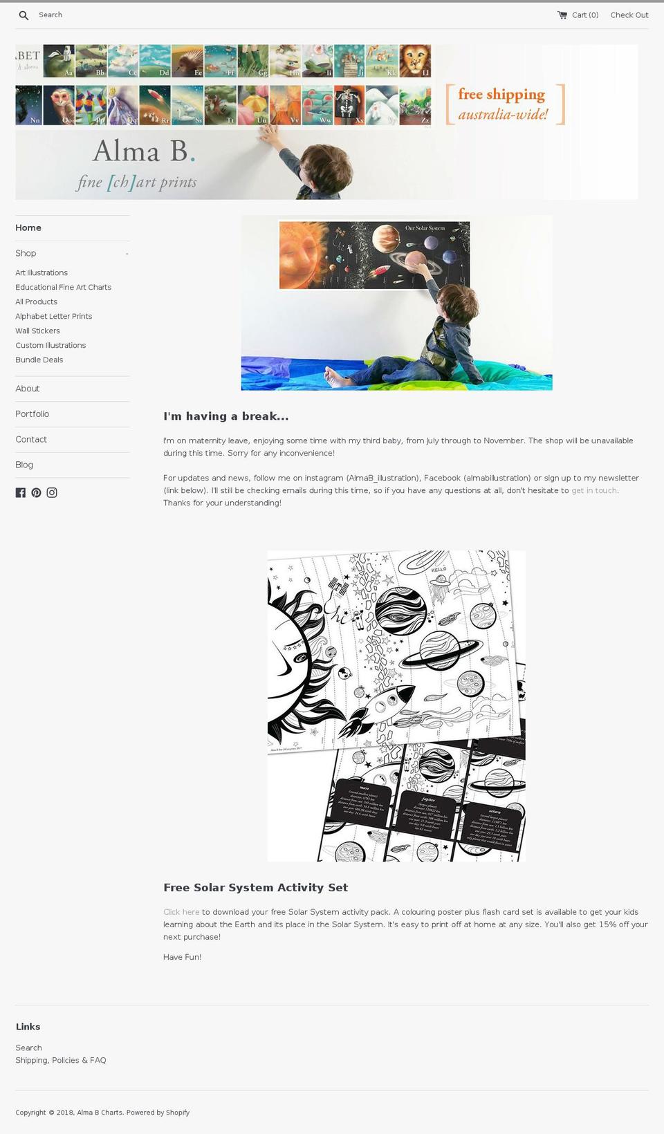 finechartprints.com — Shopify storefront screenshot