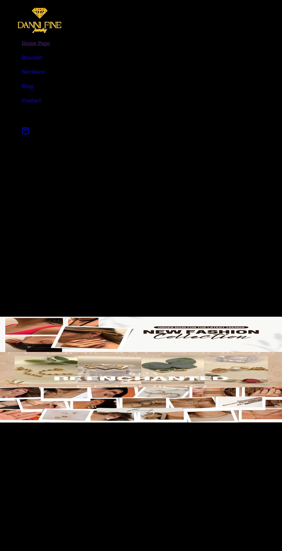 finejewelerys.com shopify website screenshot