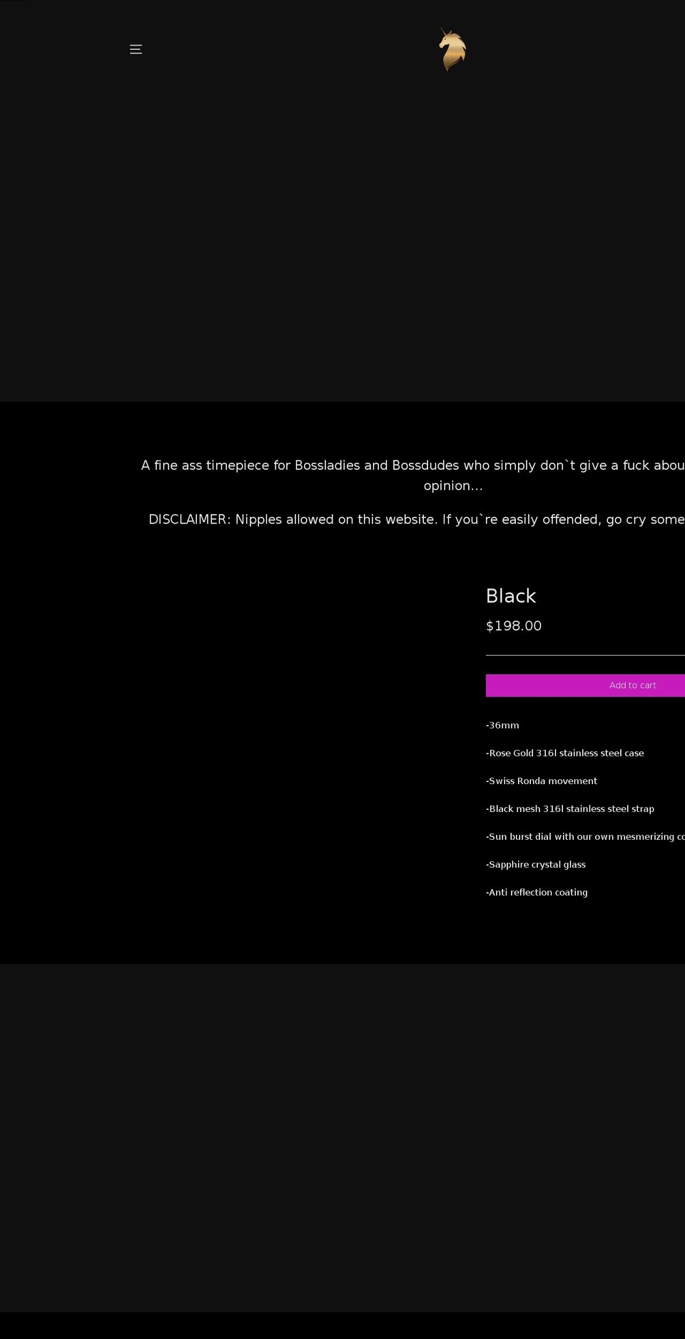 finelineunicorn.com shopify website screenshot