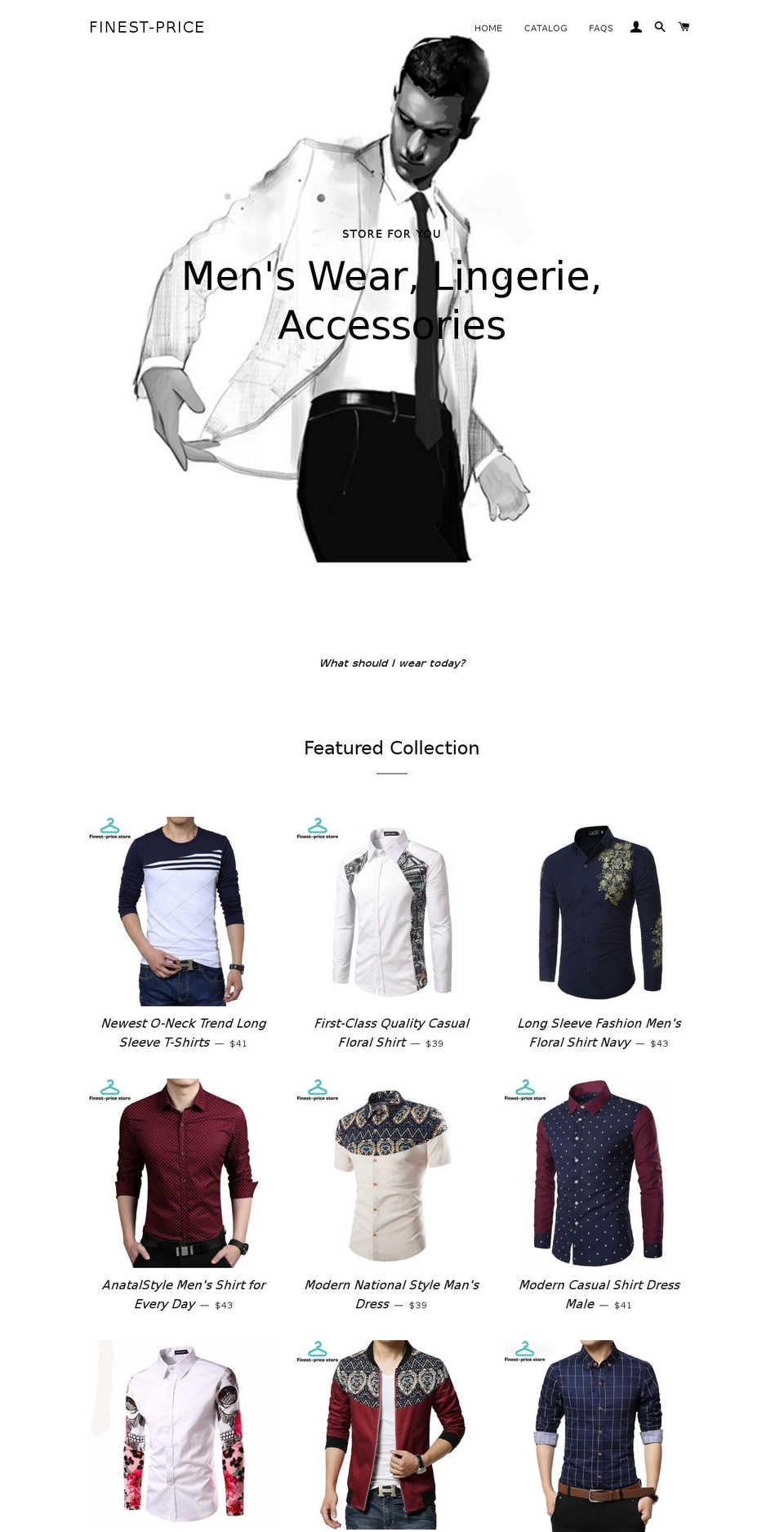 finest-price.com shopify website screenshot