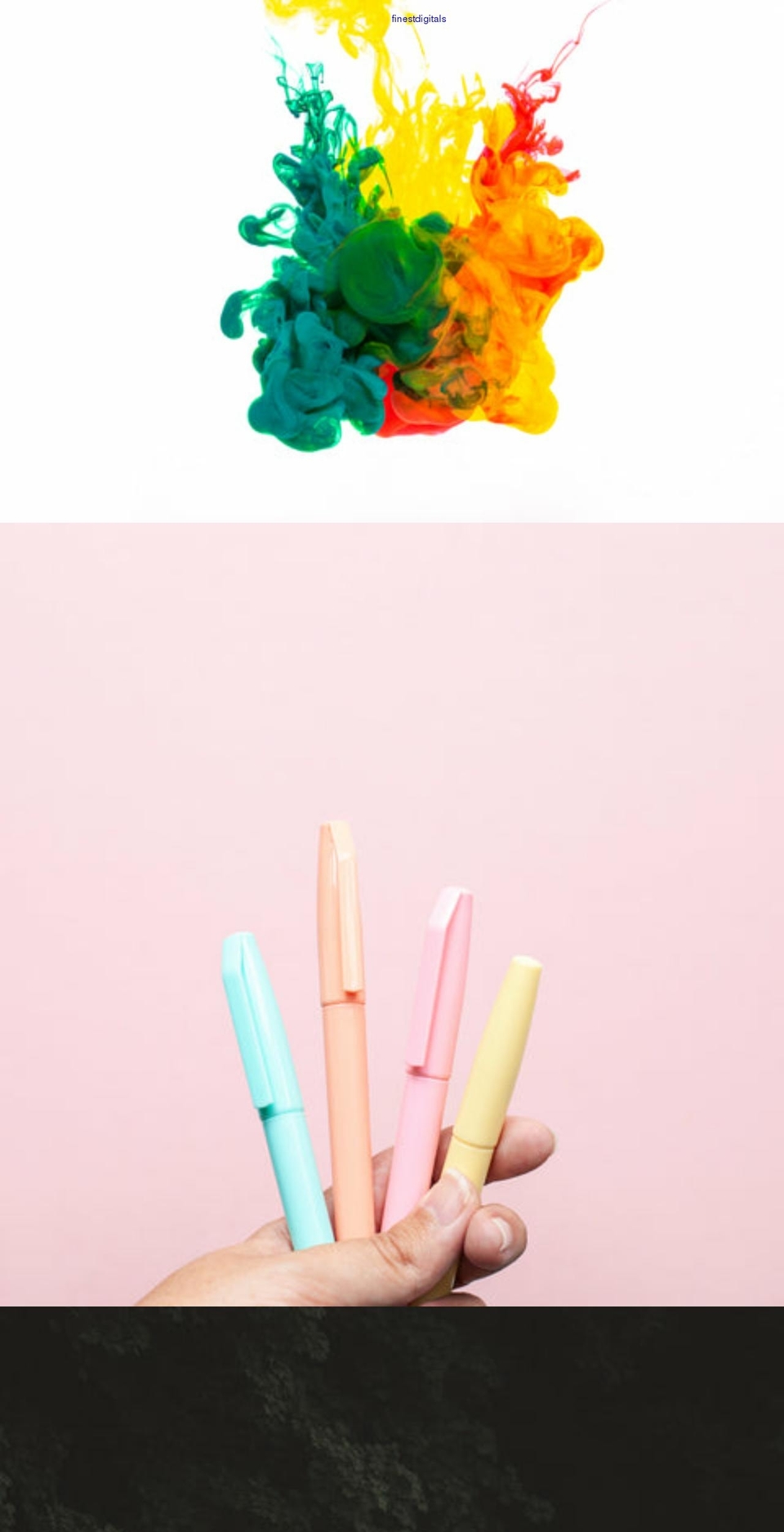 finestdigitals.com shopify website screenshot