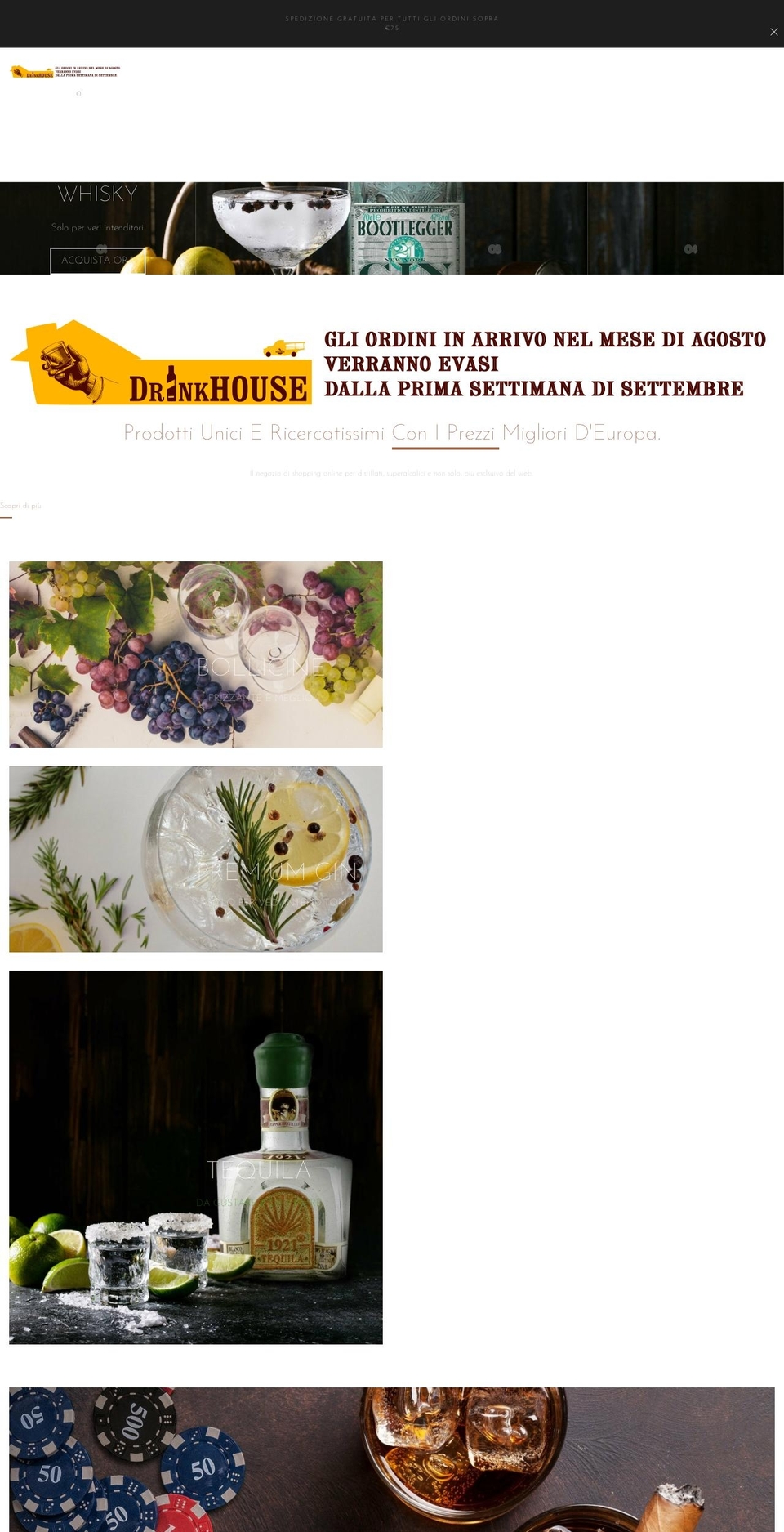 finestdrinkhouse.shop shopify website screenshot