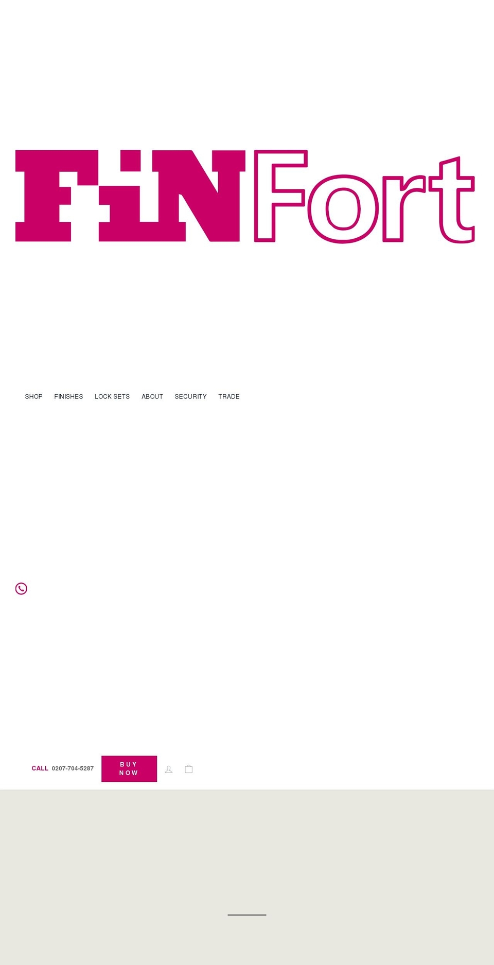 finfort.co.uk shopify website screenshot