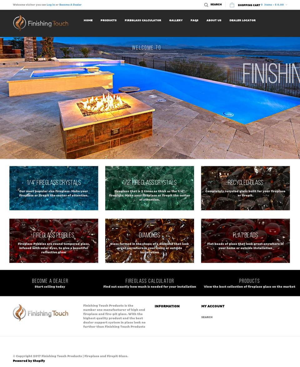 theme-export-finishing-touch-products-myshopif Shopify theme site example finishingtouchproducts.com