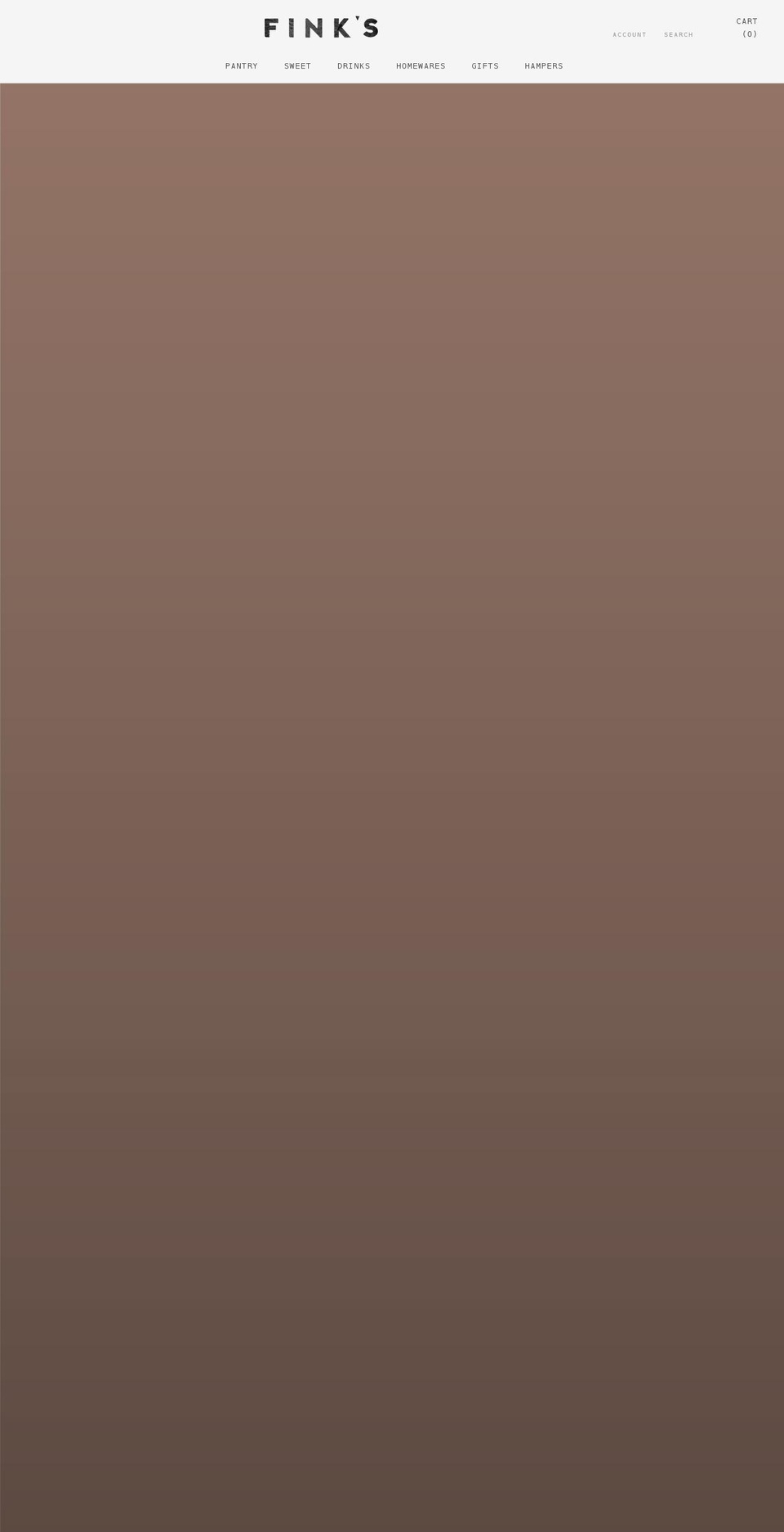 finksshop.co.uk shopify website screenshot
