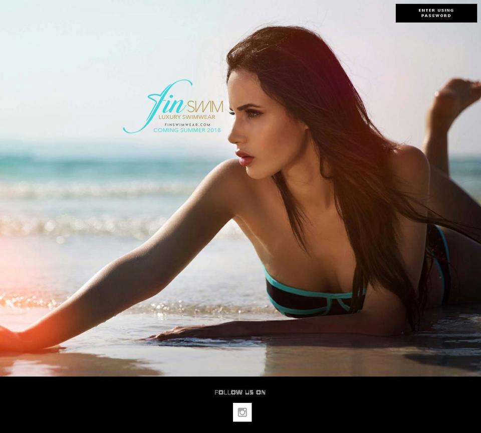 finswimwear.com — Shopify storefront screenshot