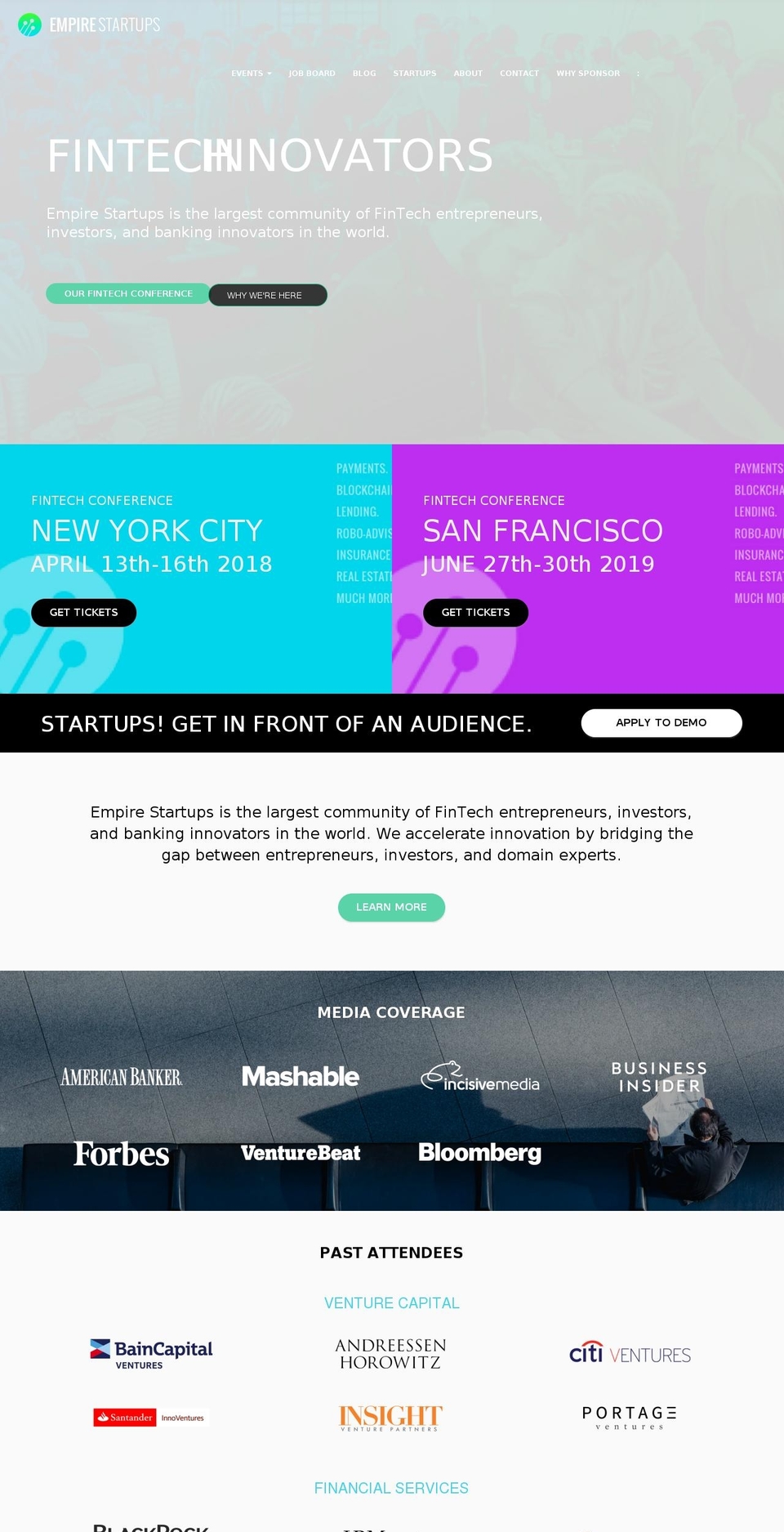 Live Boundless23\/3\/17 Shopify theme site example fintechconf.com