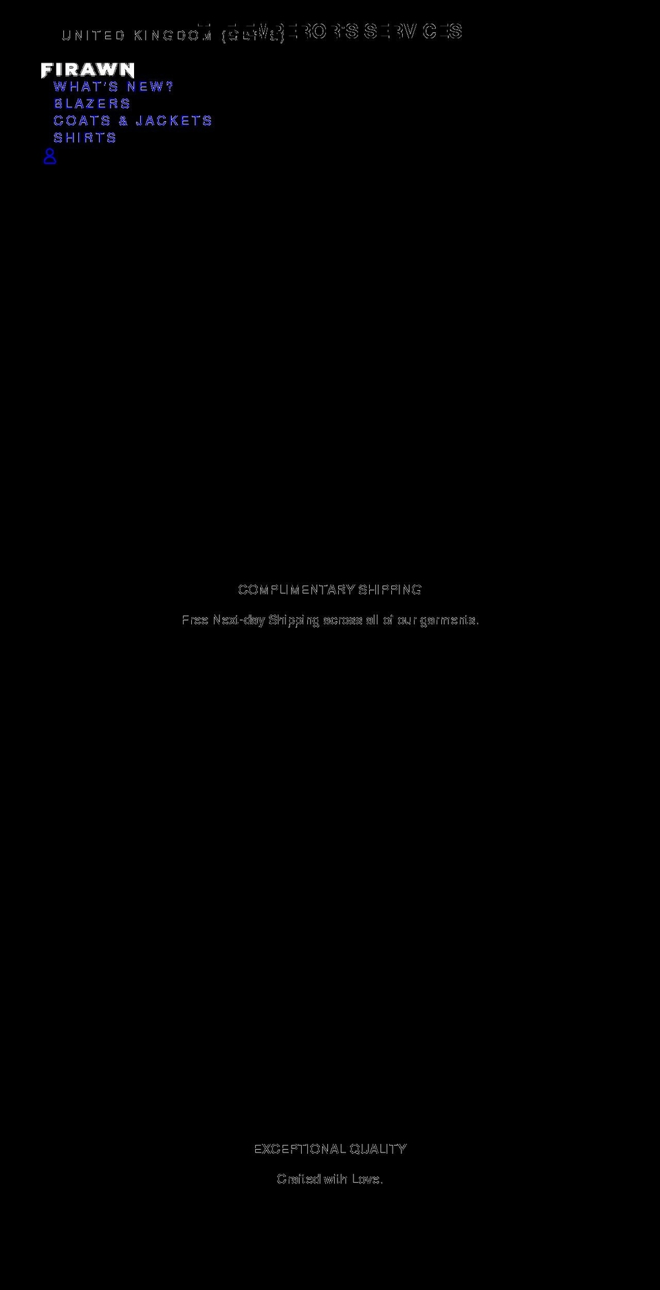 firawn.com shopify website screenshot