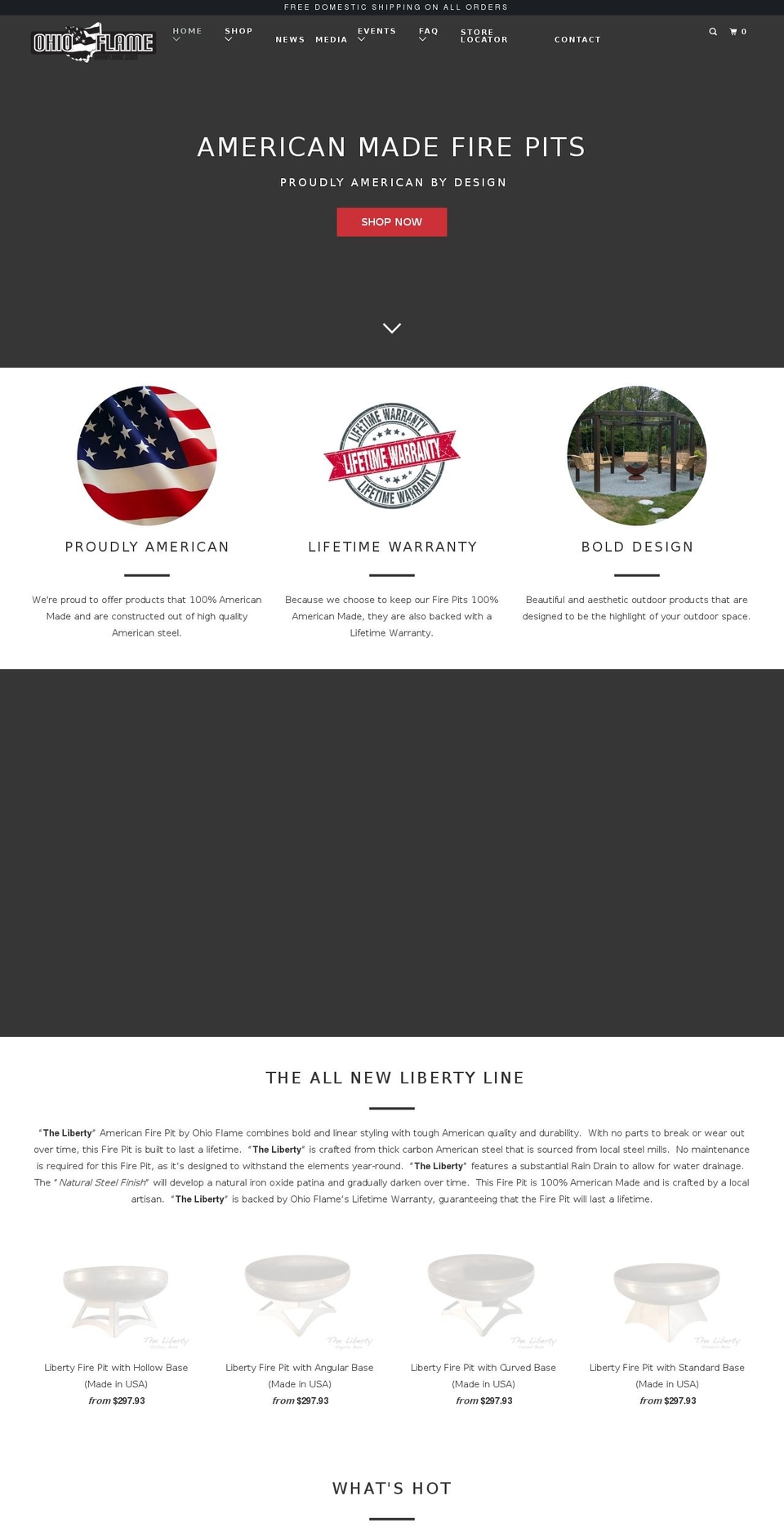 fire-globe.com — Shopify storefront screenshot