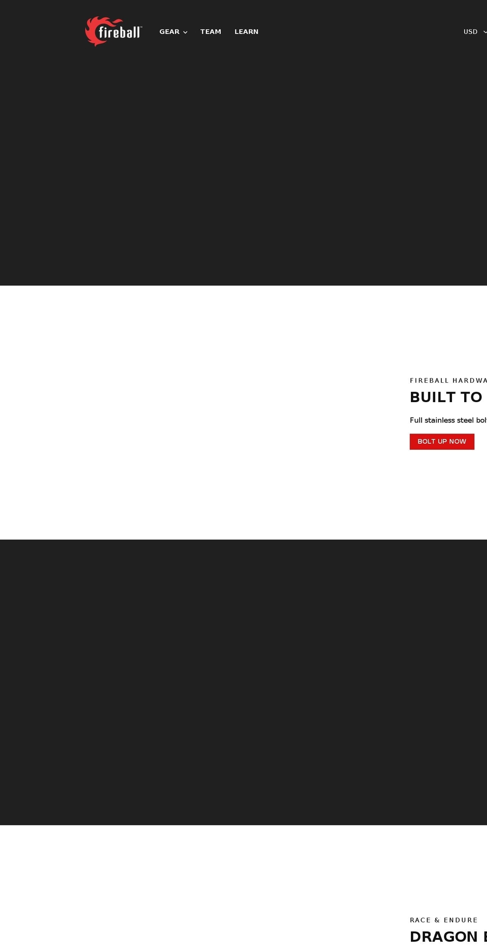fireballskateboard.com — Shopify storefront screenshot