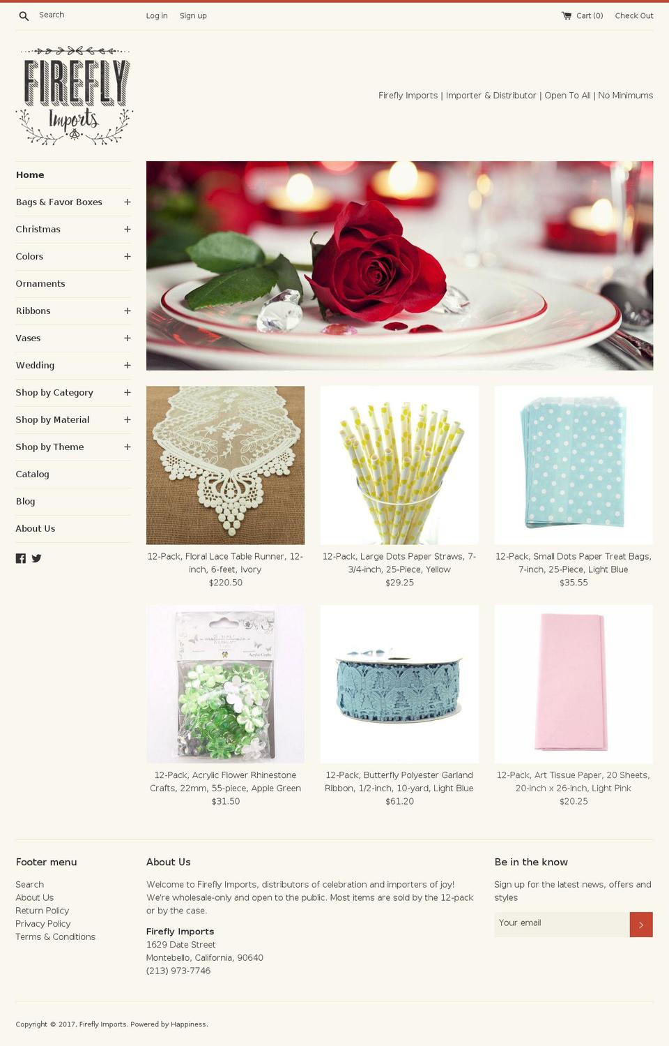 firefly9.com shopify website screenshot