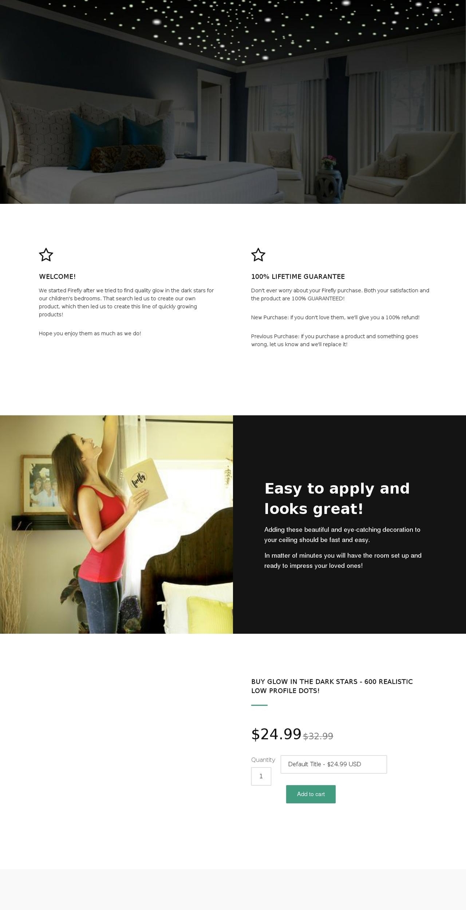 fireflyglo.com — Shopify storefront screenshot