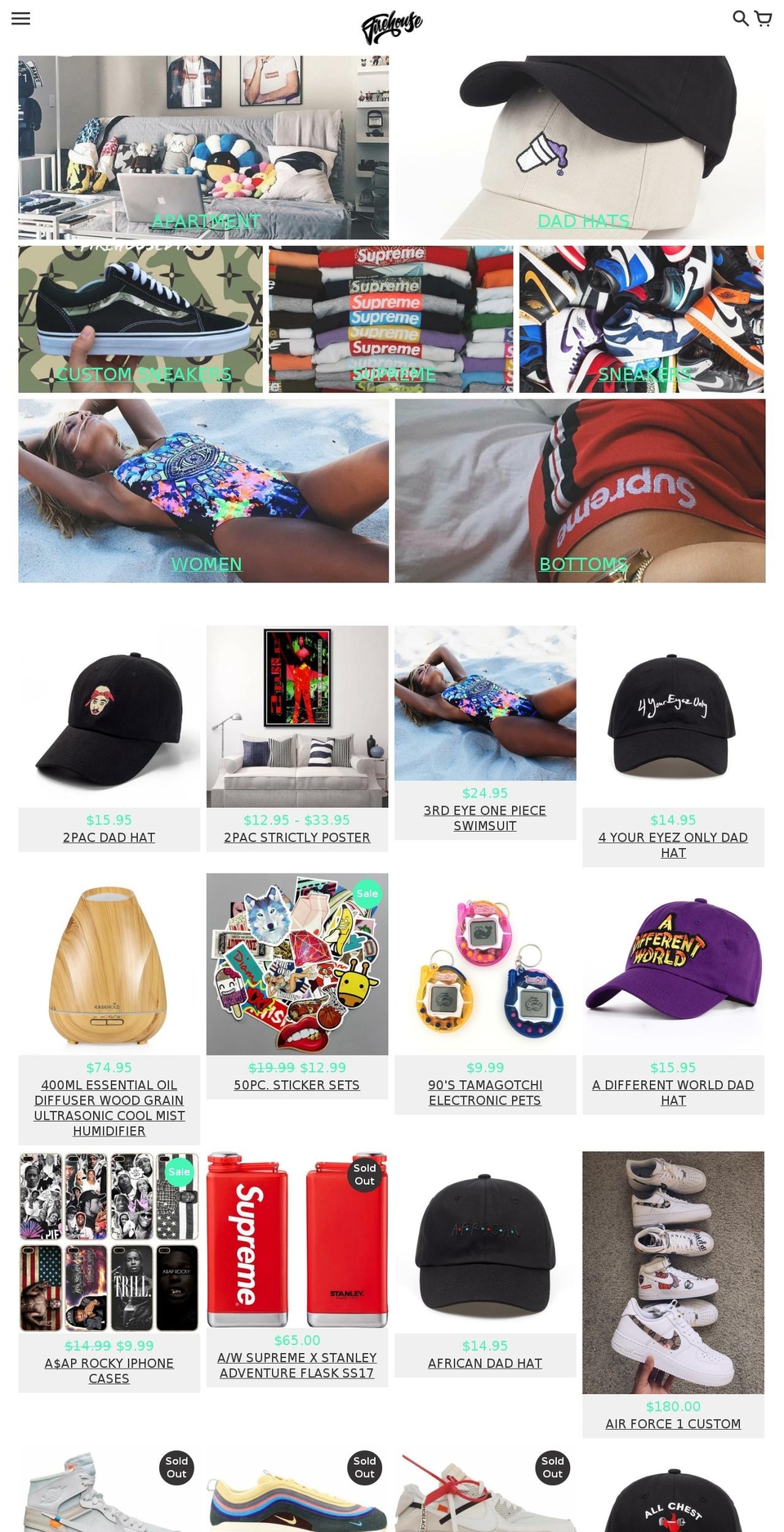 firehouse.shop shopify website screenshot