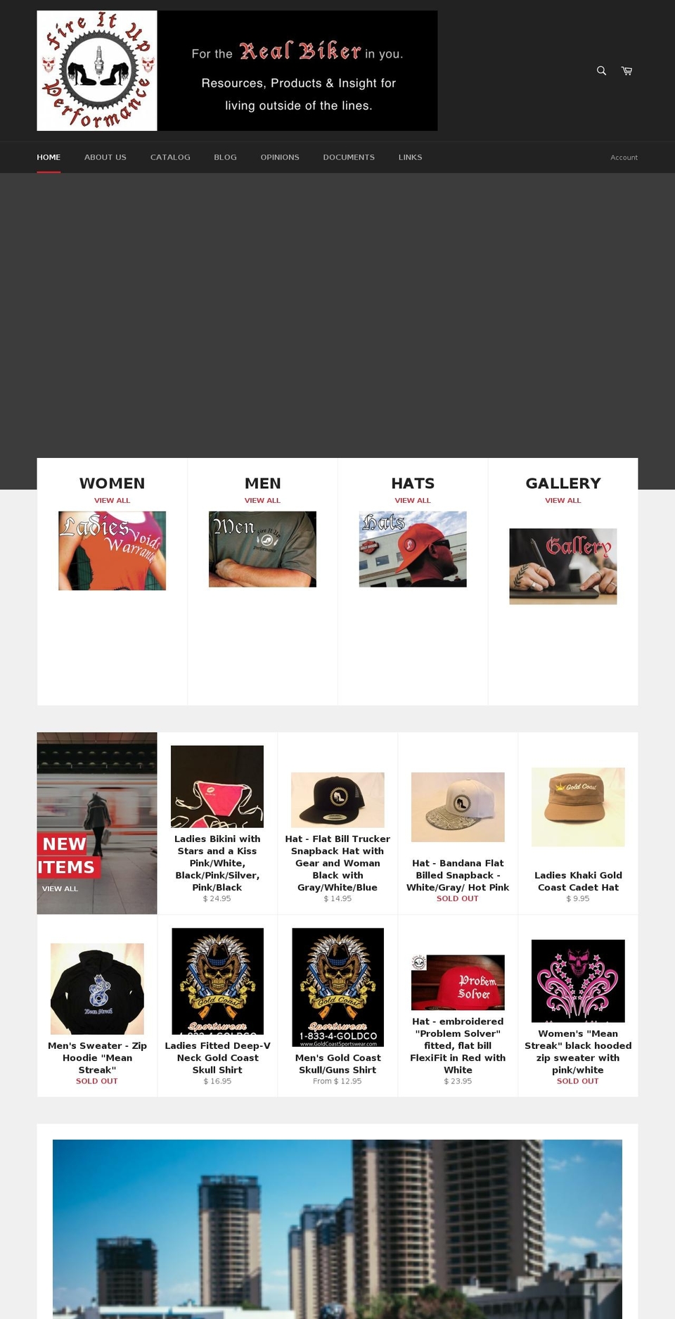 fireitup707.com — Shopify storefront screenshot