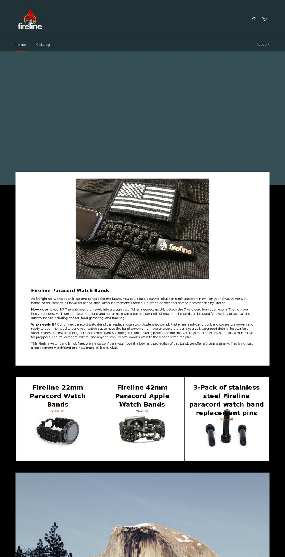 firelinetactical.com — Shopify storefront screenshot