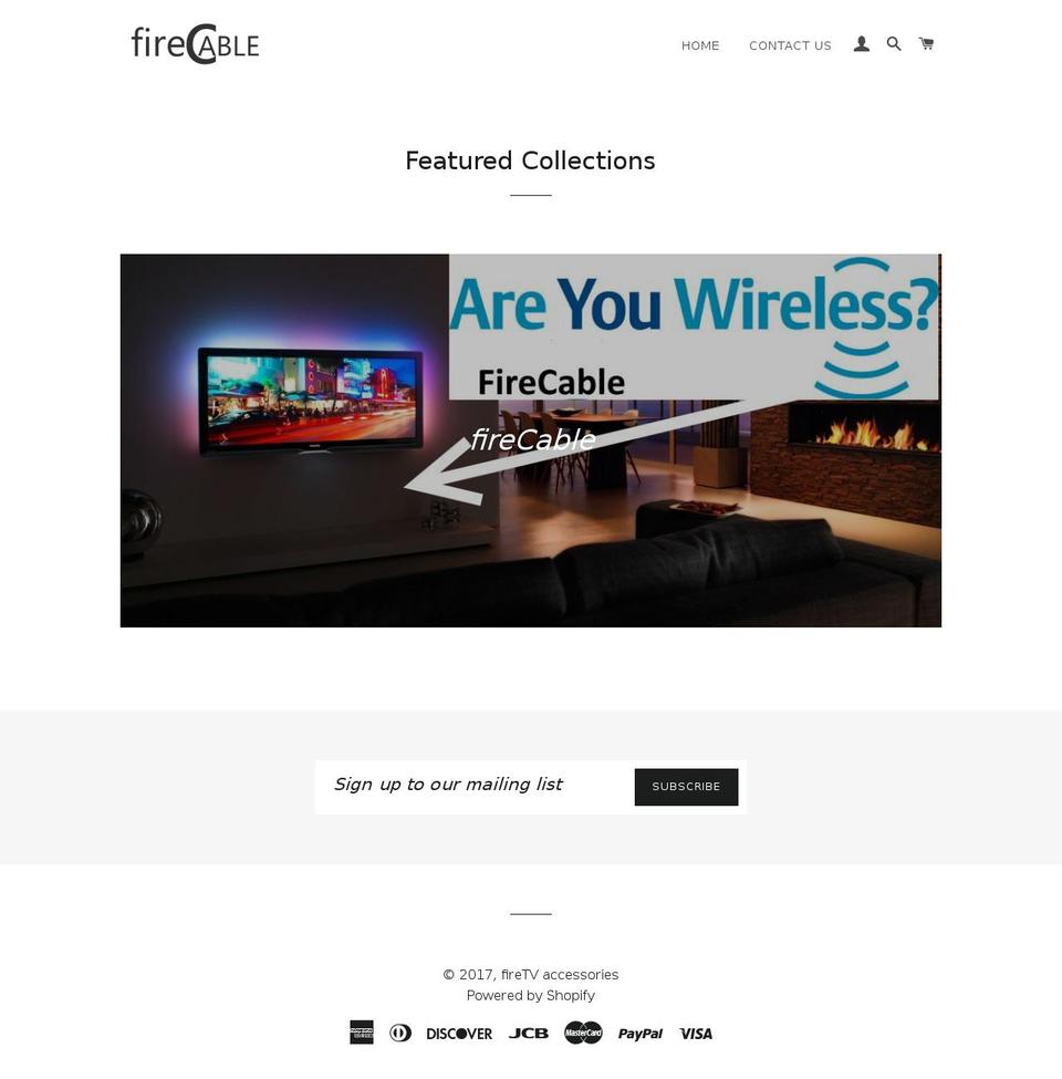 firetvunlocked.com shopify website screenshot