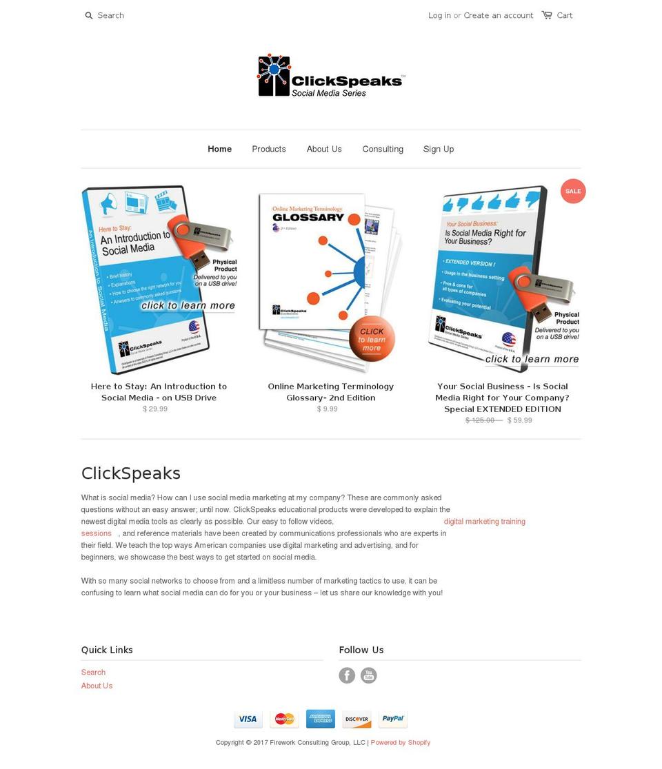 fireworkconsulting.com shopify website screenshot