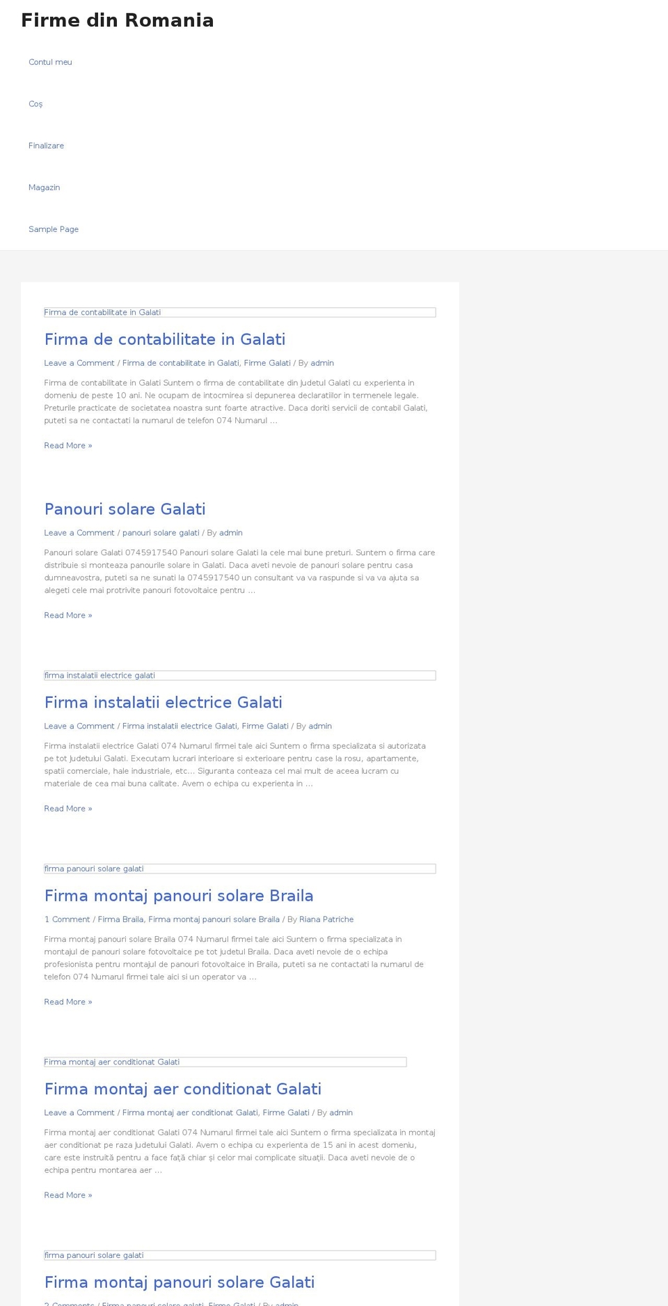 firmego.com — Shopify storefront screenshot