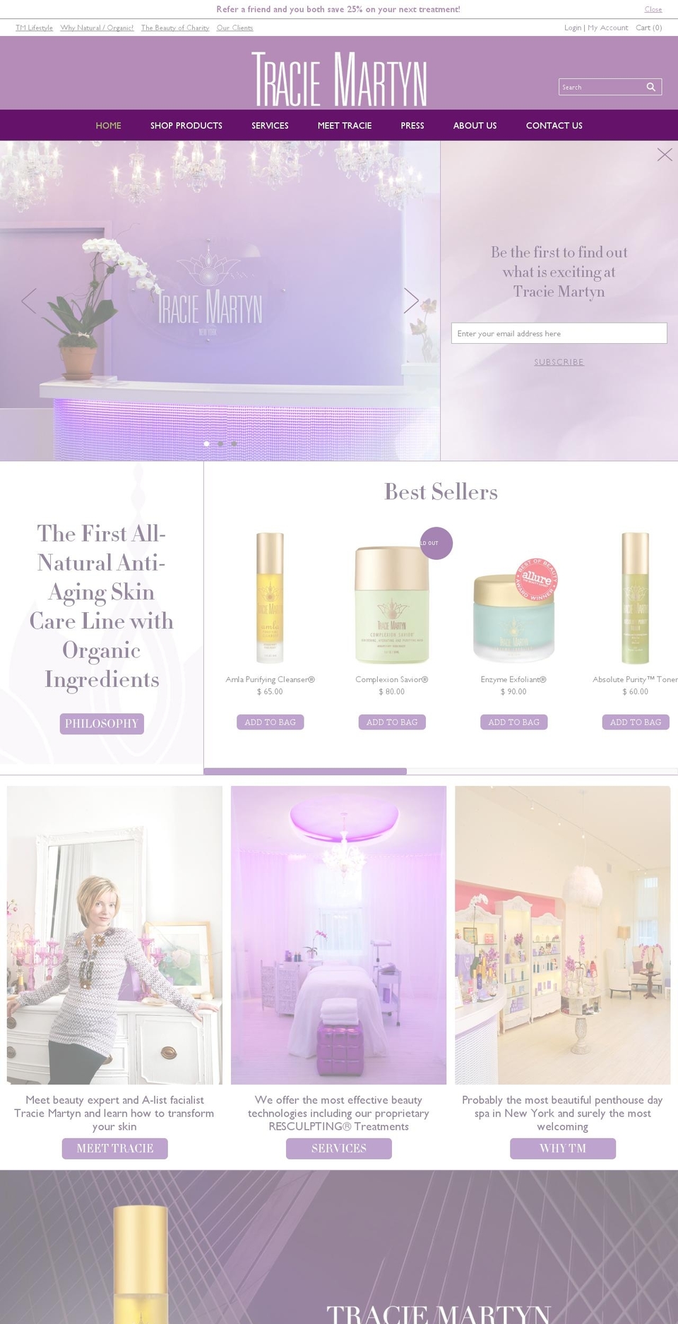 firminglotions.net shopify website screenshot