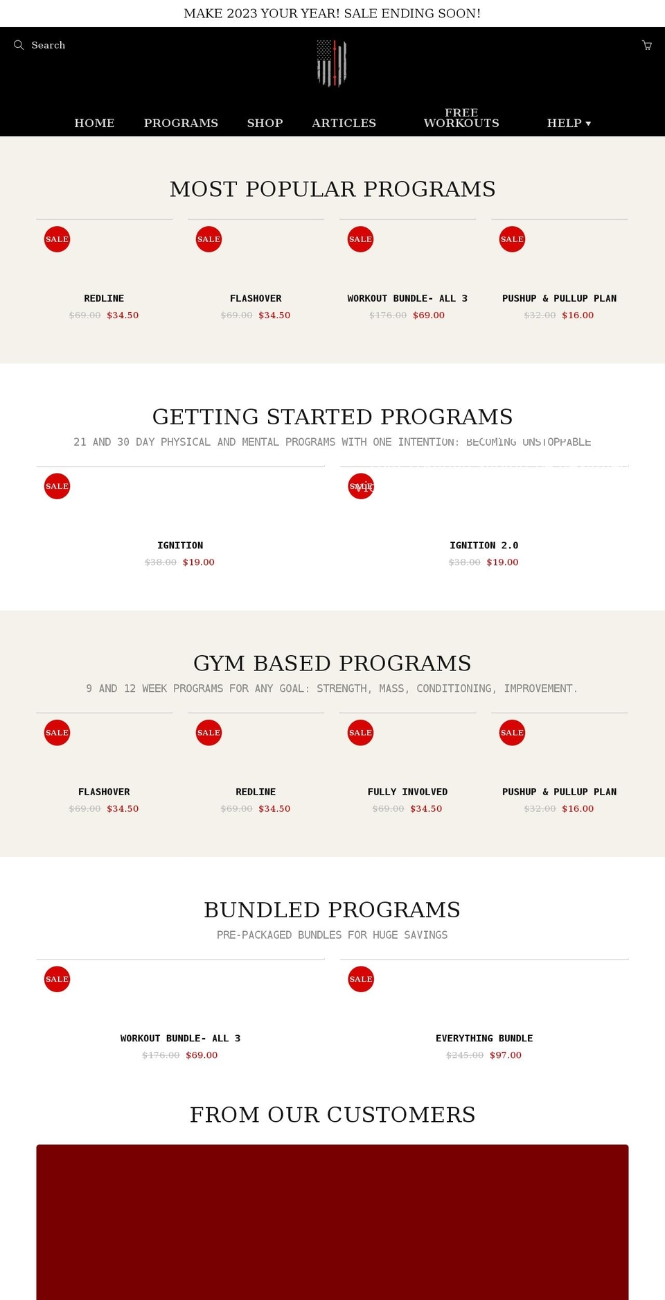 firstduefit.com shopify website screenshot