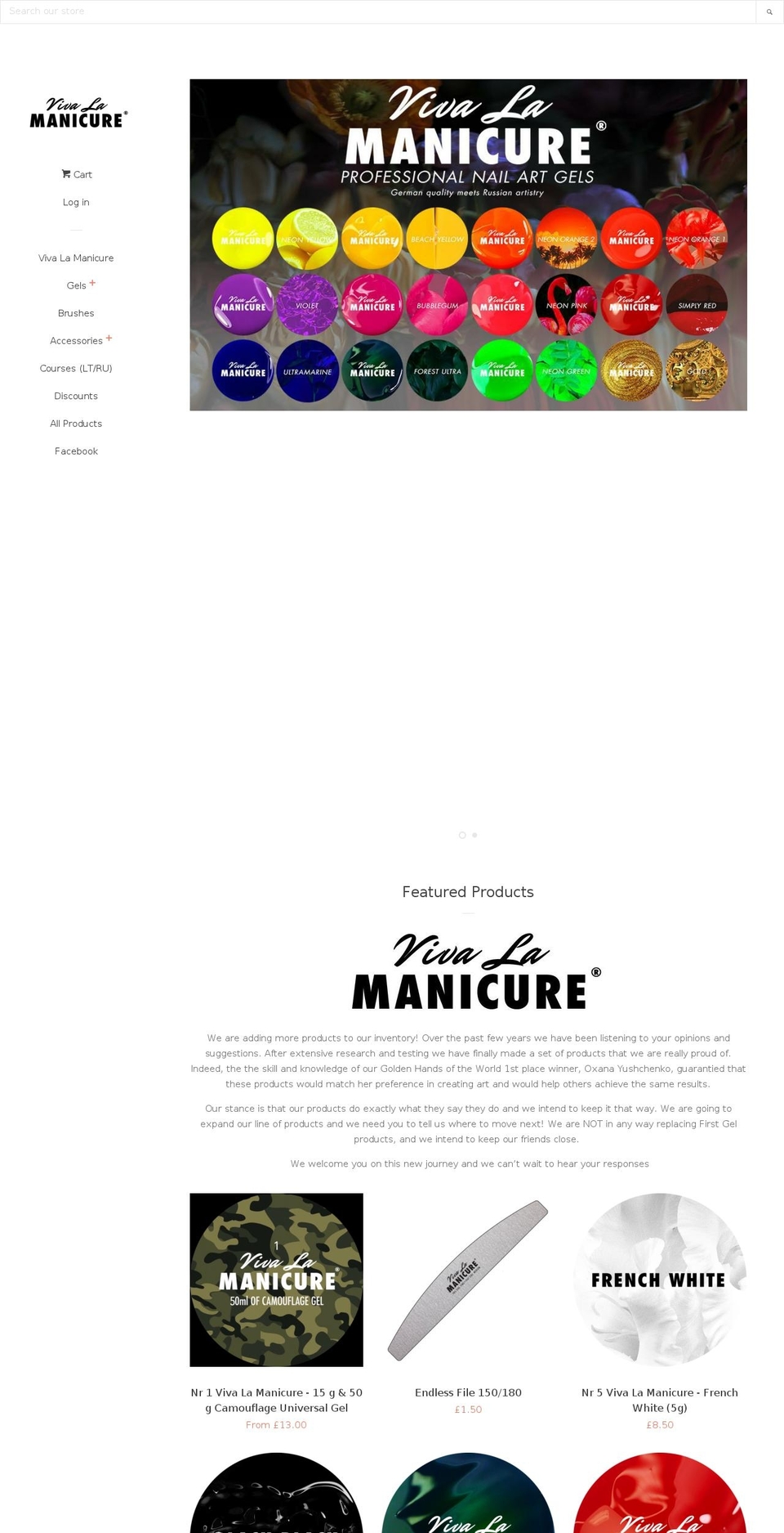 firstgeluk.com — Shopify storefront screenshot