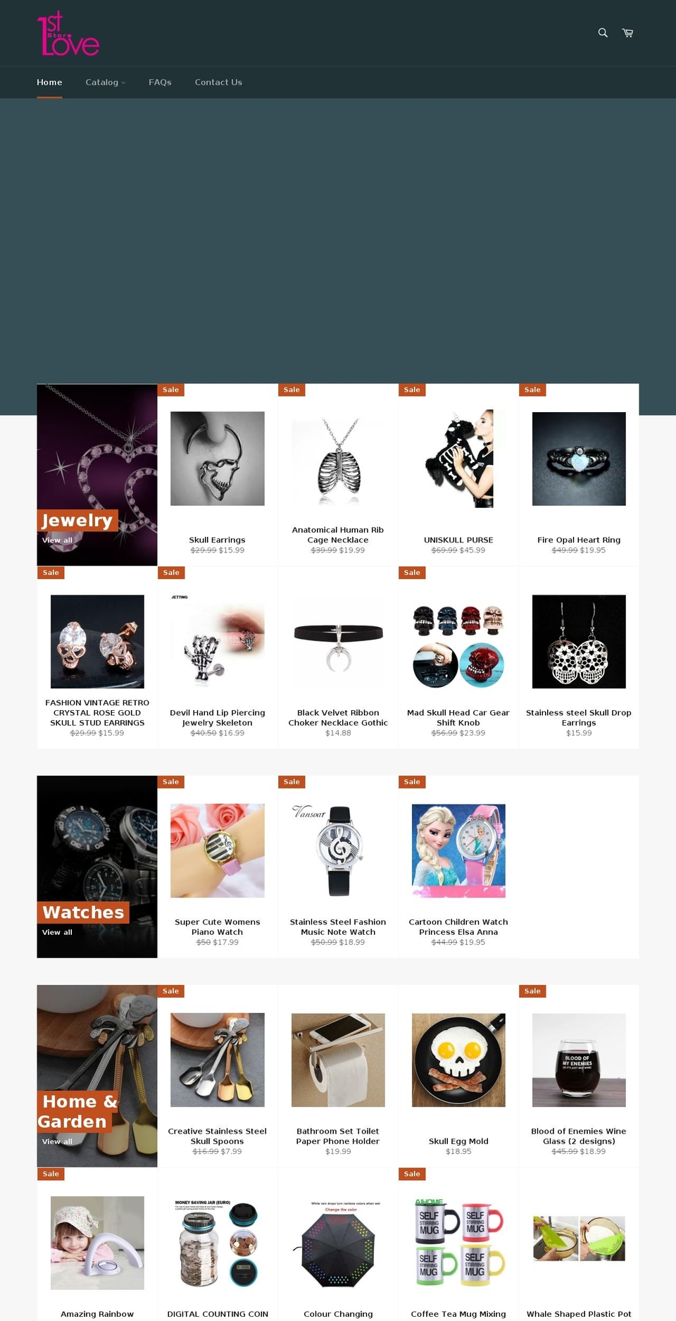 firstlovestore.com — Shopify storefront screenshot