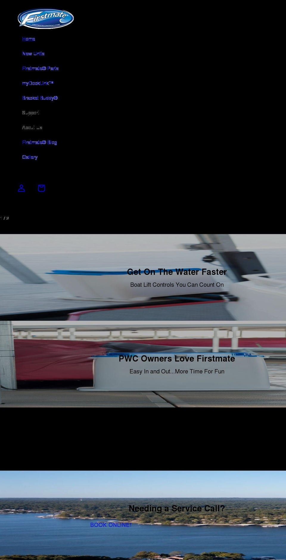 firstmatecontrols.com shopify website screenshot