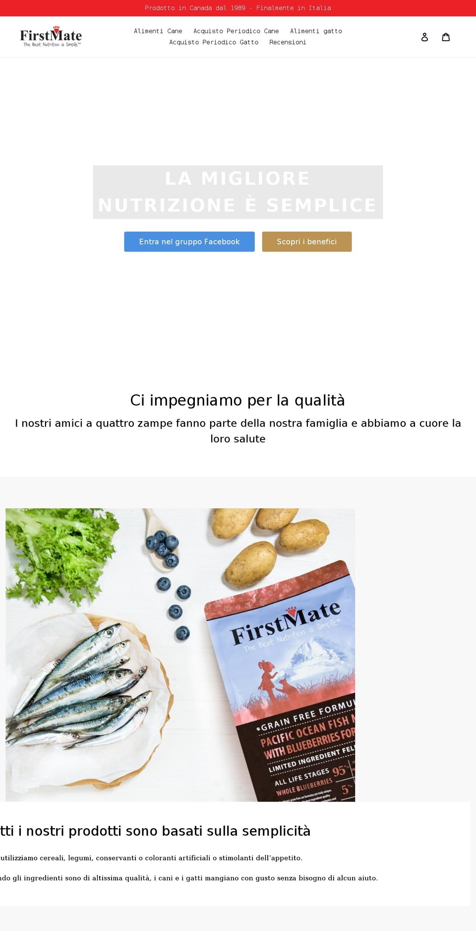 firstmateitalia.shop shopify website screenshot