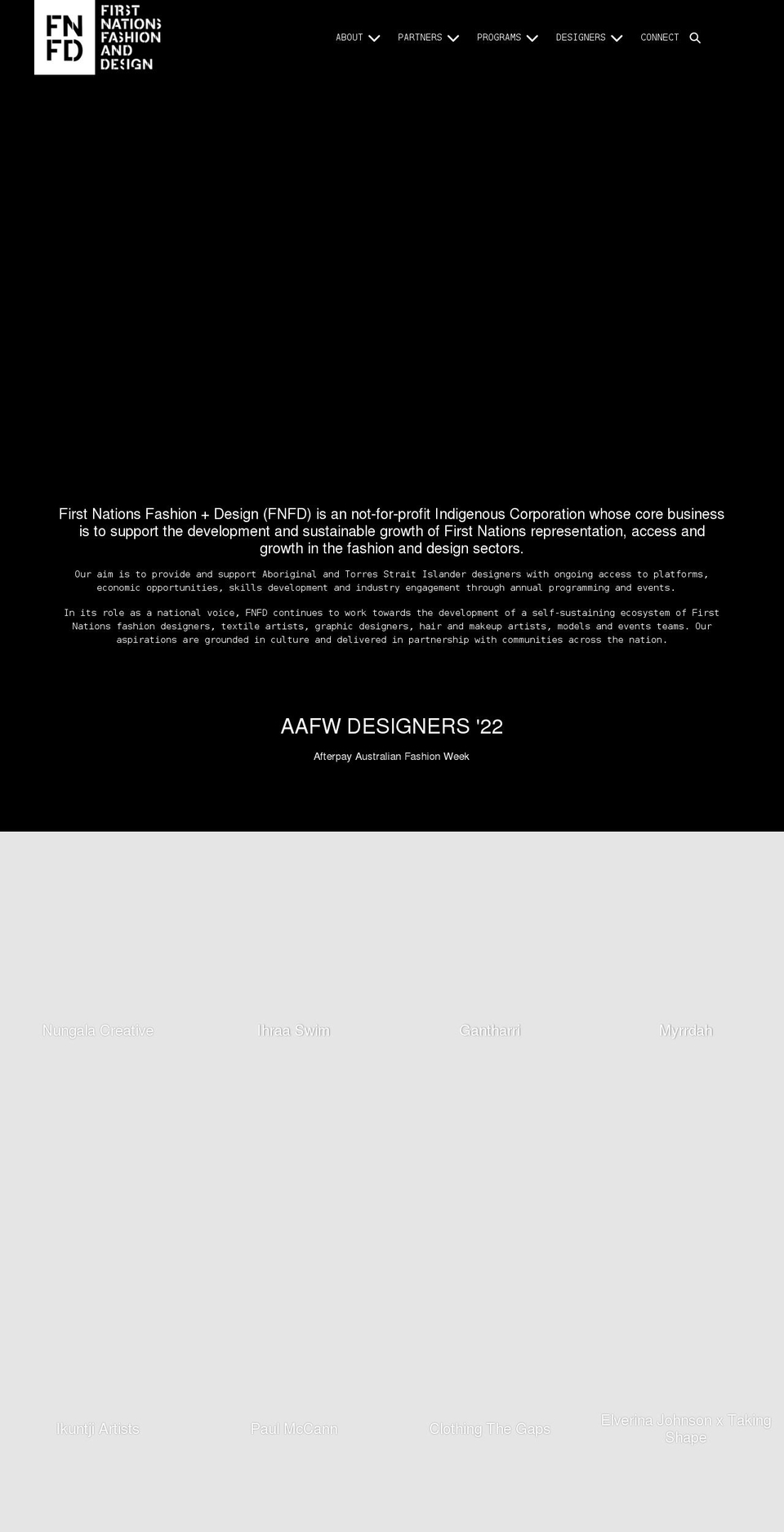 firstnationsfashiondesign.com shopify website screenshot