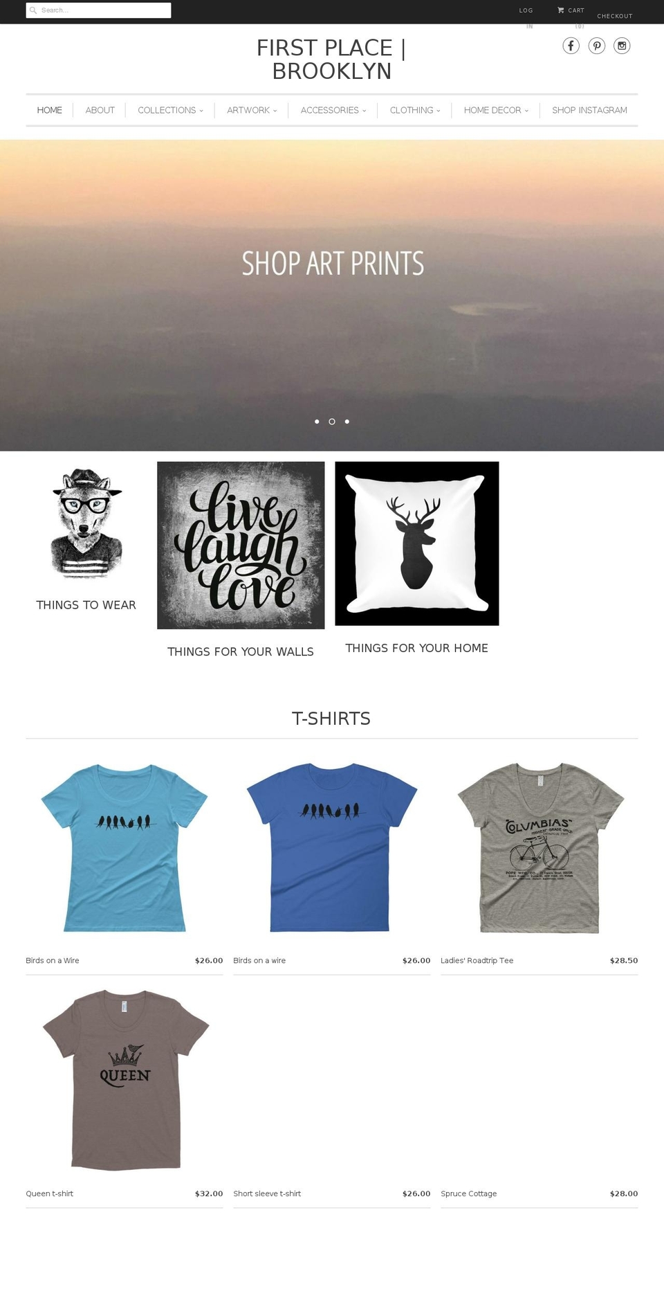 firstplacebk.com shopify website screenshot