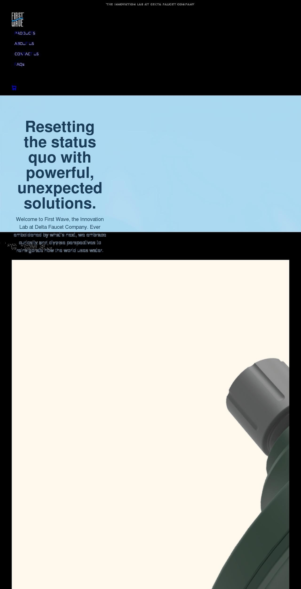 firstwavelab.com shopify website screenshot
