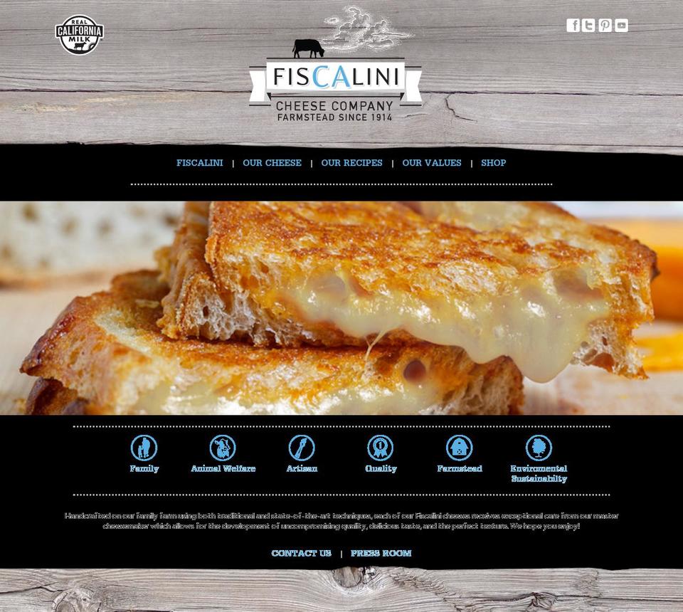 fiscalinicheese.com shopify website screenshot