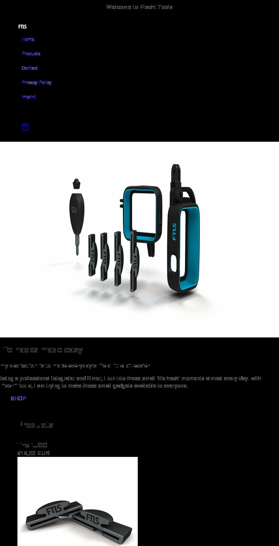 fischi.tools shopify website screenshot