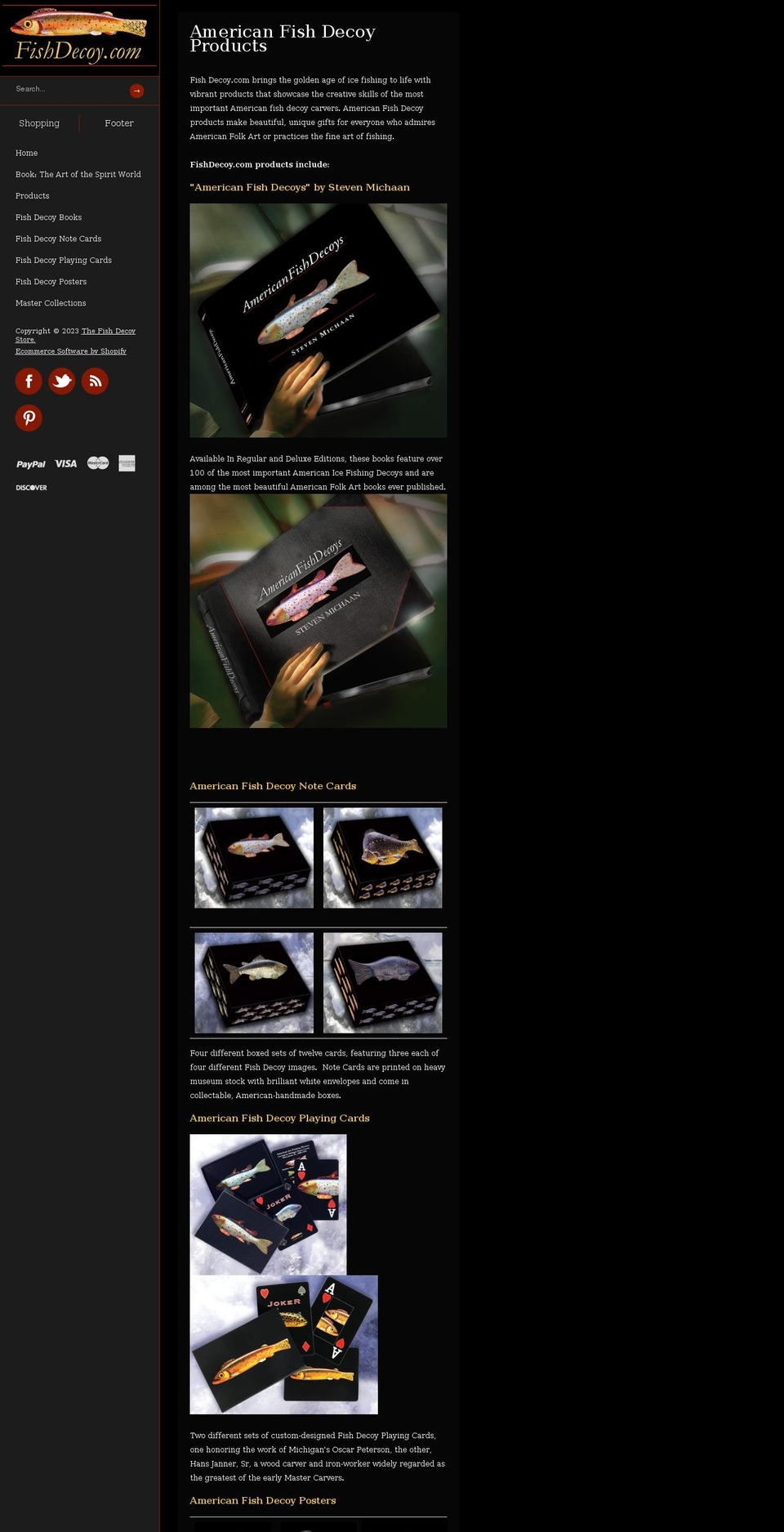 fish-decoy-store-4.myshopify.com shopify website screenshot
