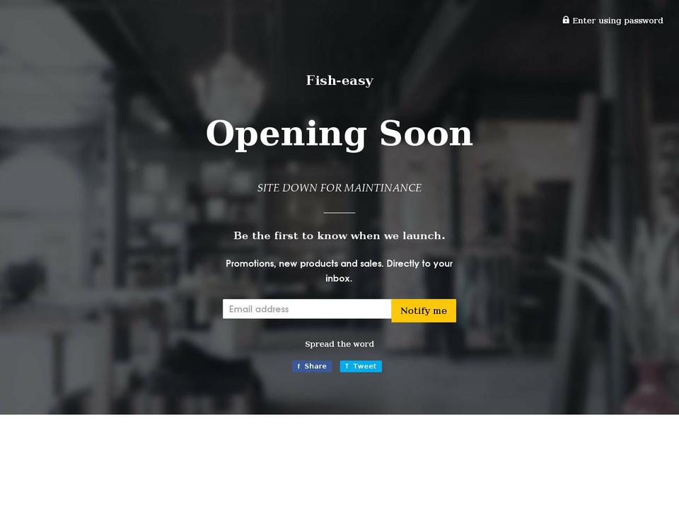 fish-easy.com shopify website screenshot