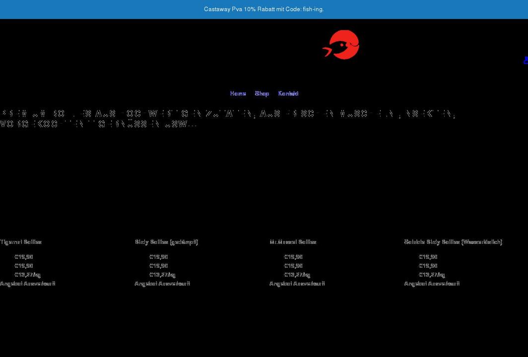 fish-ing.com shopify website screenshot