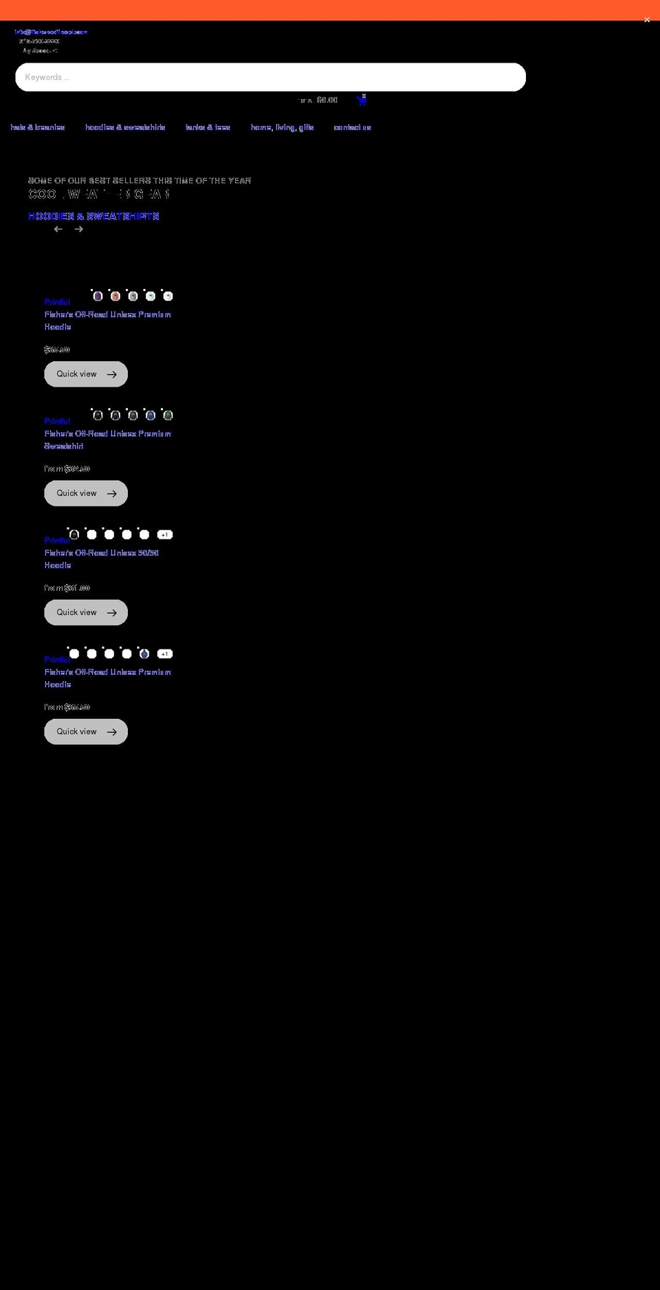 fishersoffroadproshop.com shopify website screenshot