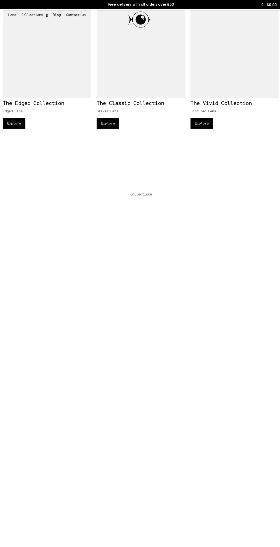 fisheyemirrors.com shopify website screenshot