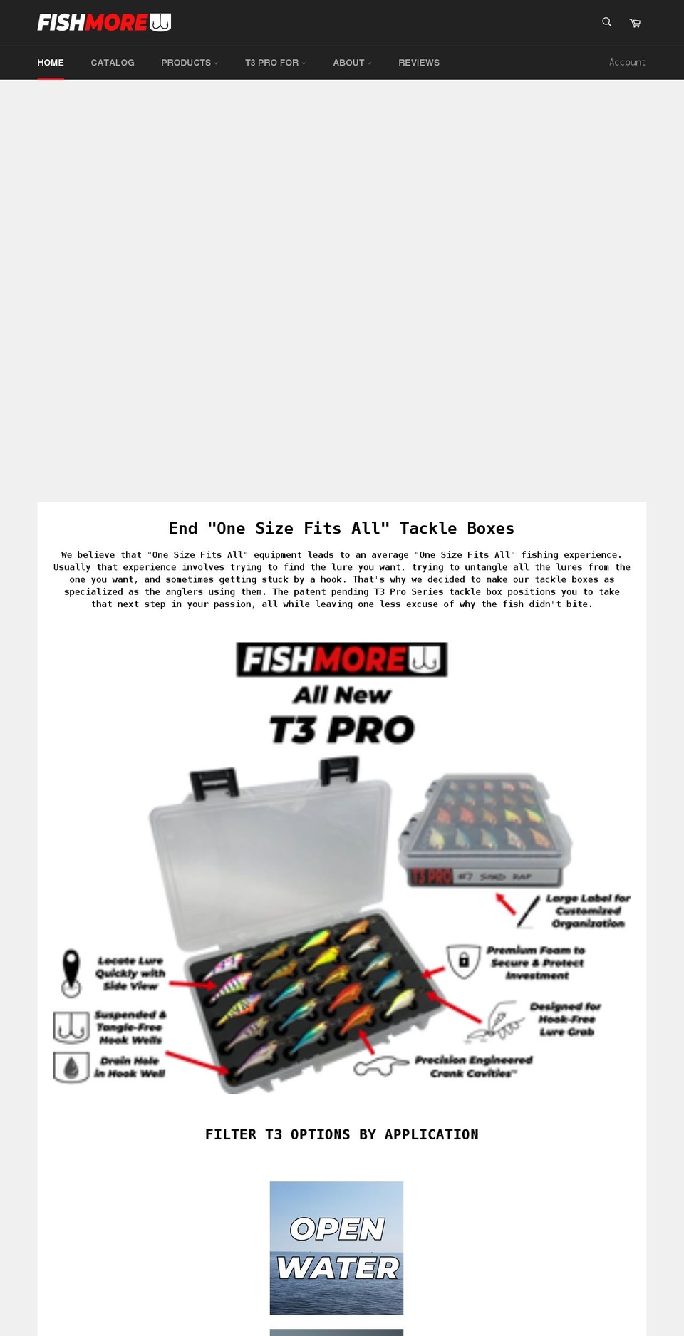 fishmorecompany.com shopify website screenshot