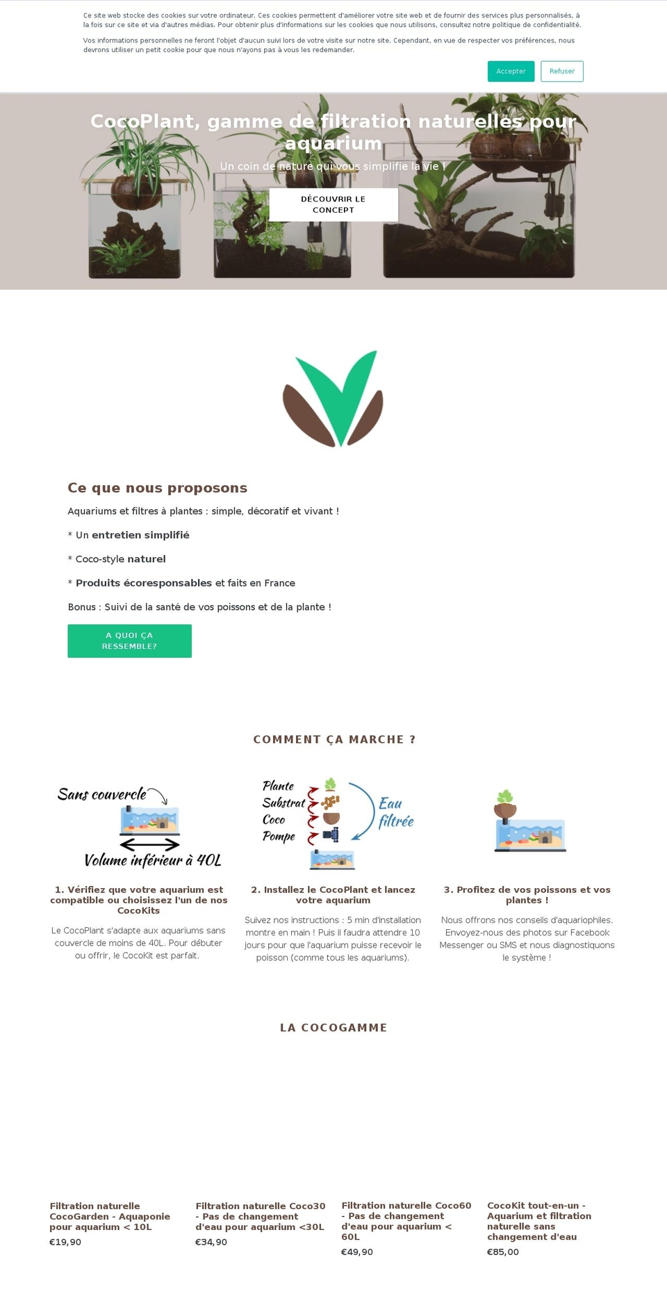 fishnplant.eu shopify website screenshot