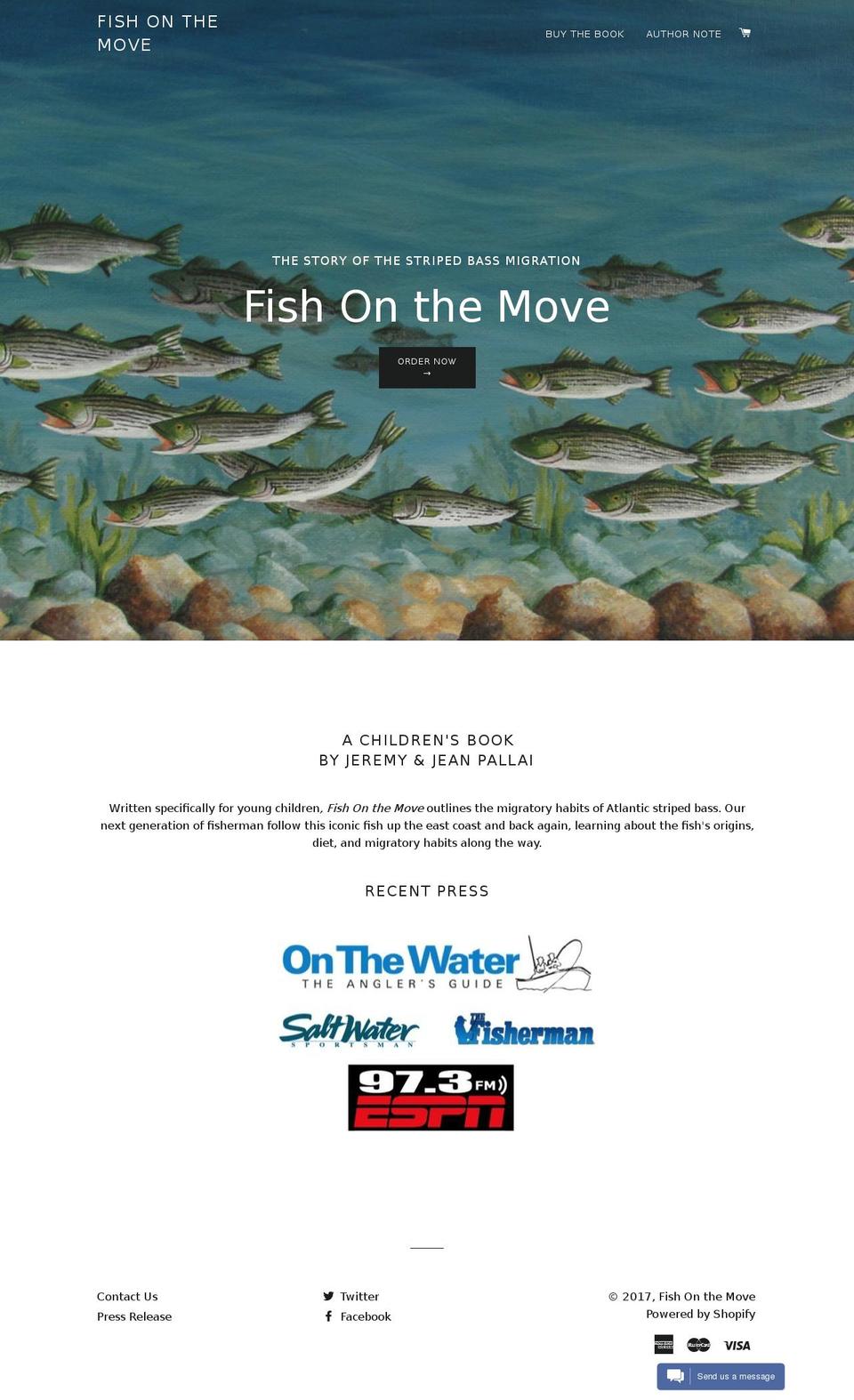 fishonthemove.info shopify website screenshot