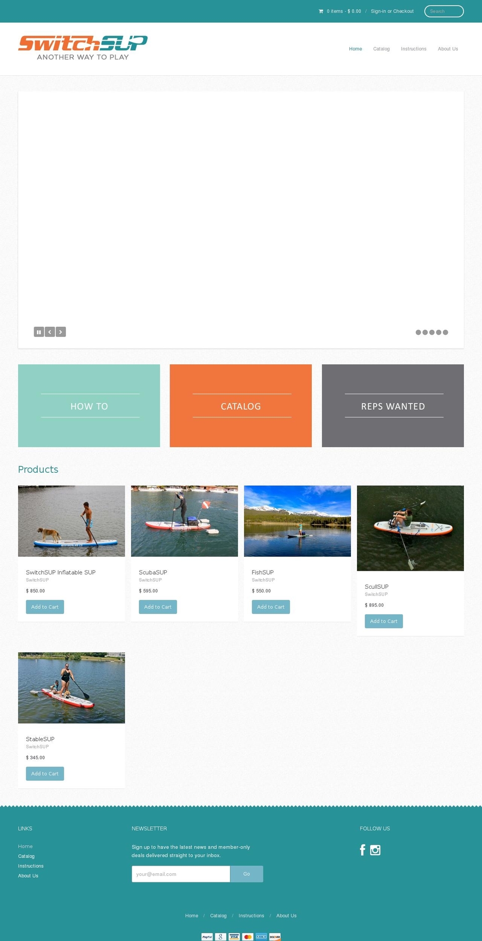 fishsup.info shopify website screenshot