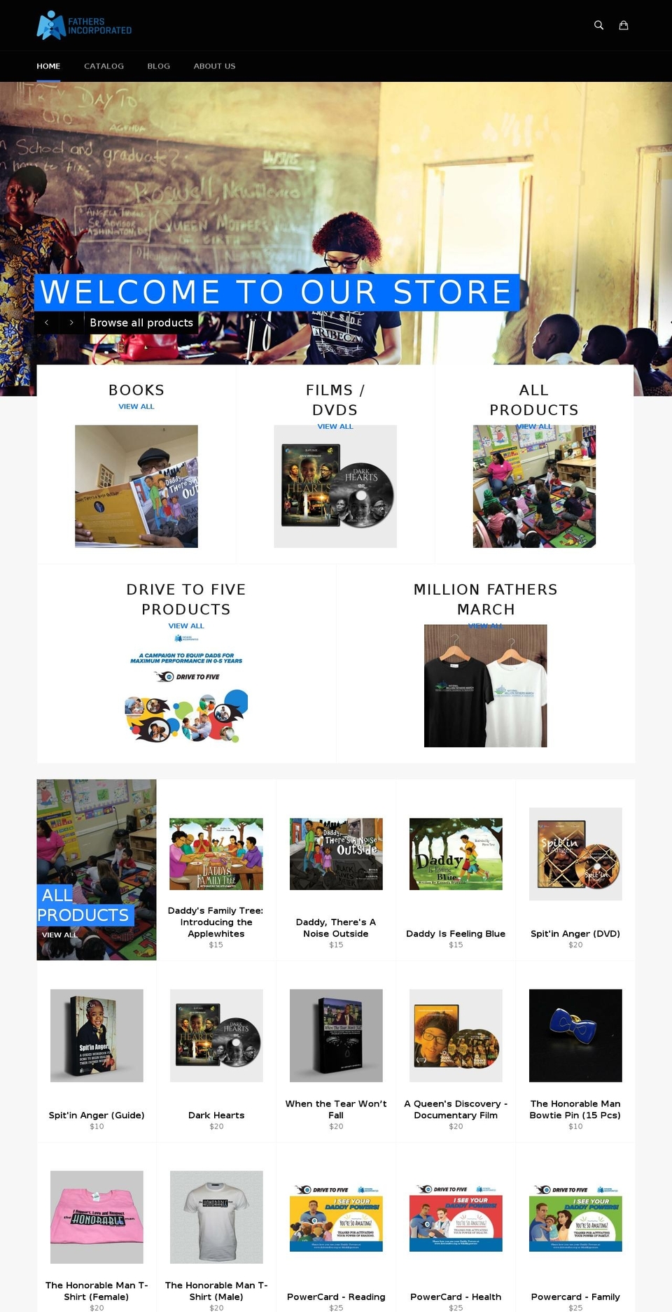 fistoreonline.com — Shopify storefront screenshot