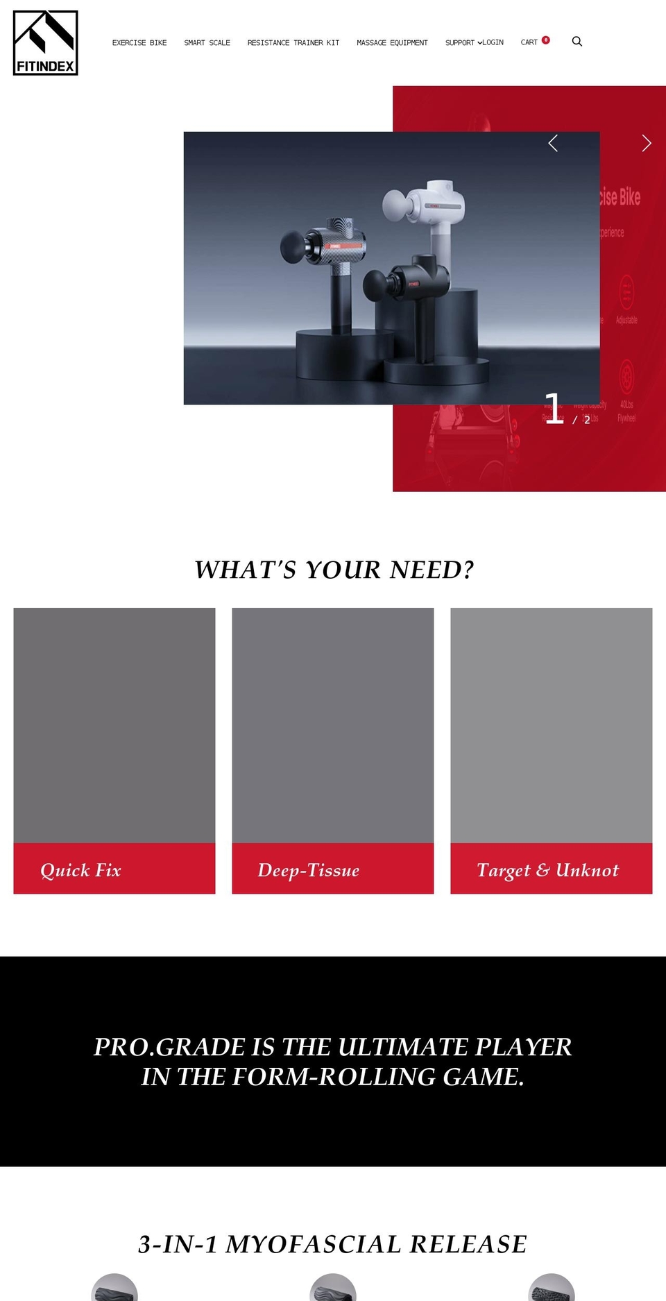fit-index.com shopify website screenshot
